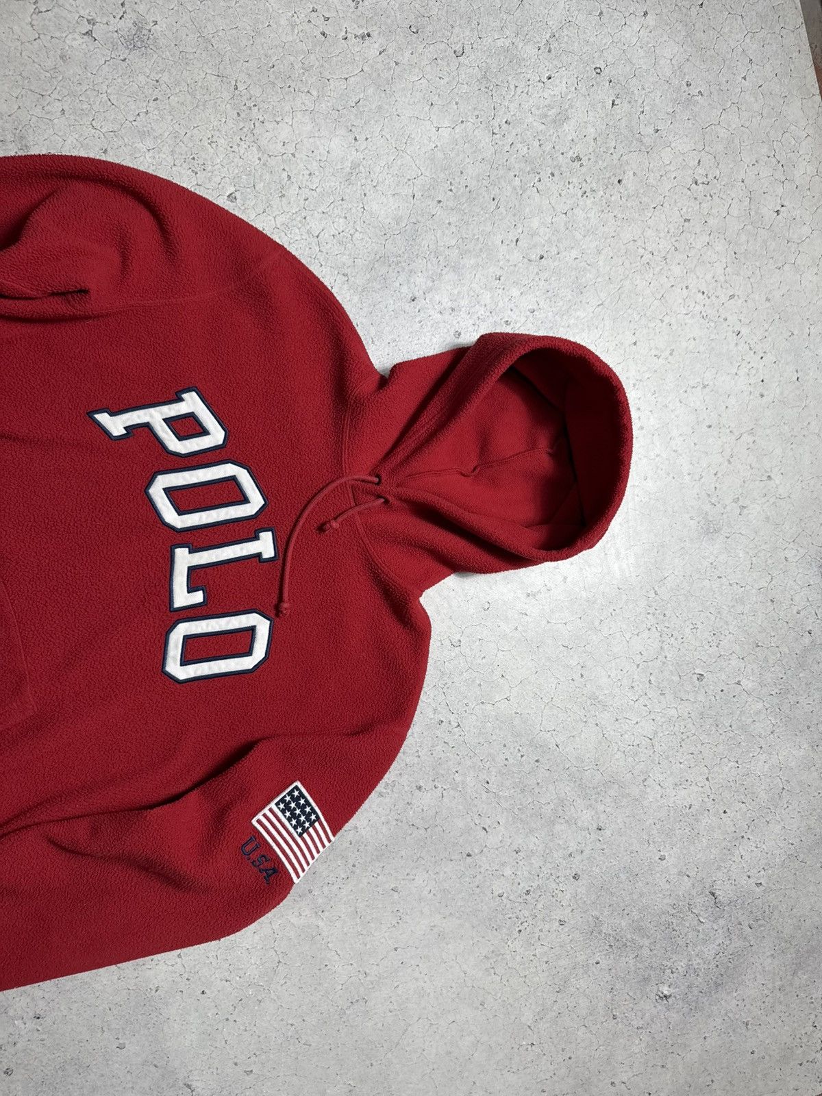 Polo Ralph Lauren Polo Ralph Lauren USA Fleece Hoodie Big Logo Size M Size US M / EU 48-50 / 2 - 4 Thumbnail