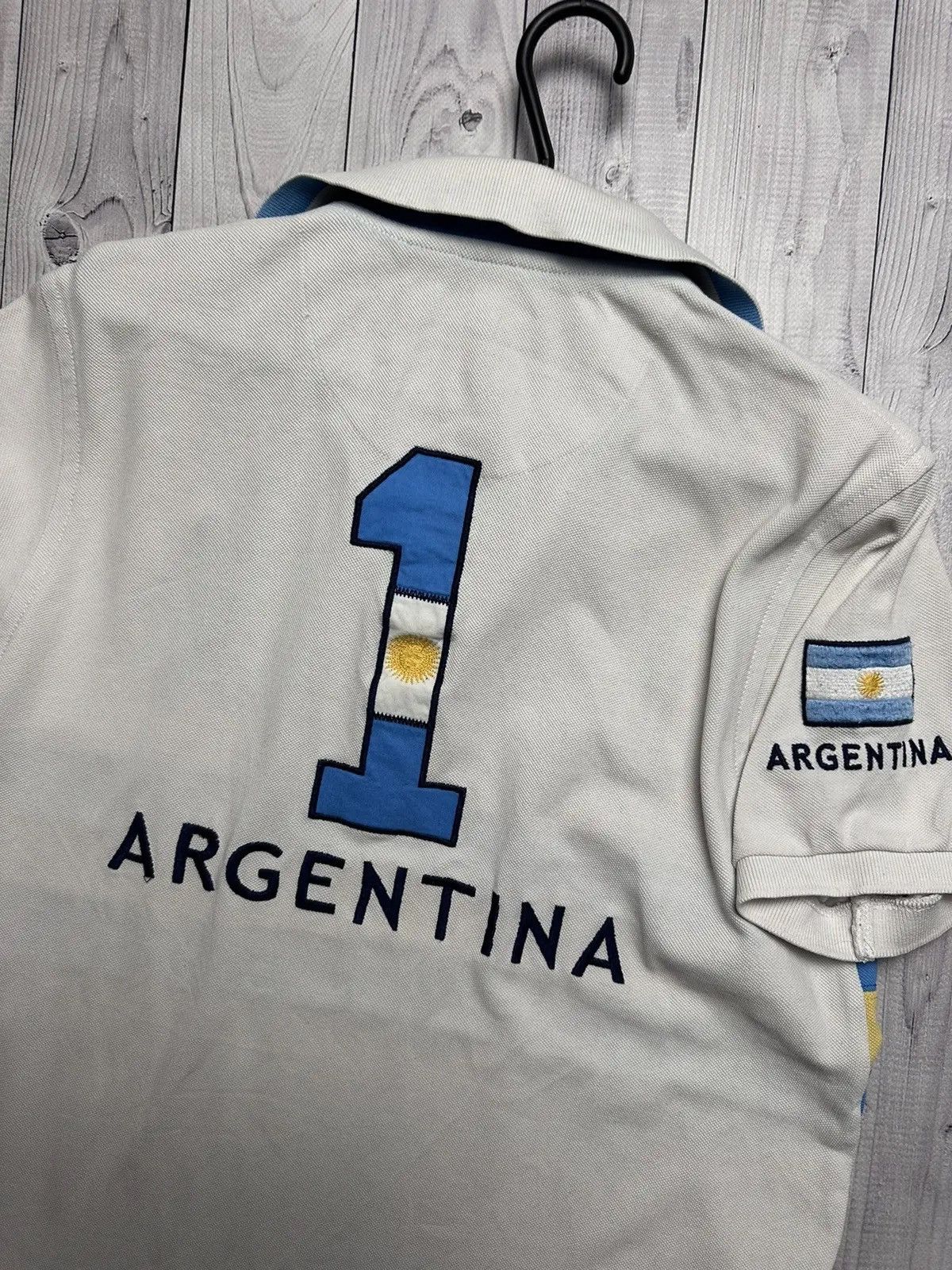Other Vintage polo Chief Keef Argentina big logo US Polo ASSN Size US M / EU 48-50 / 2 - 6 Thumbnail