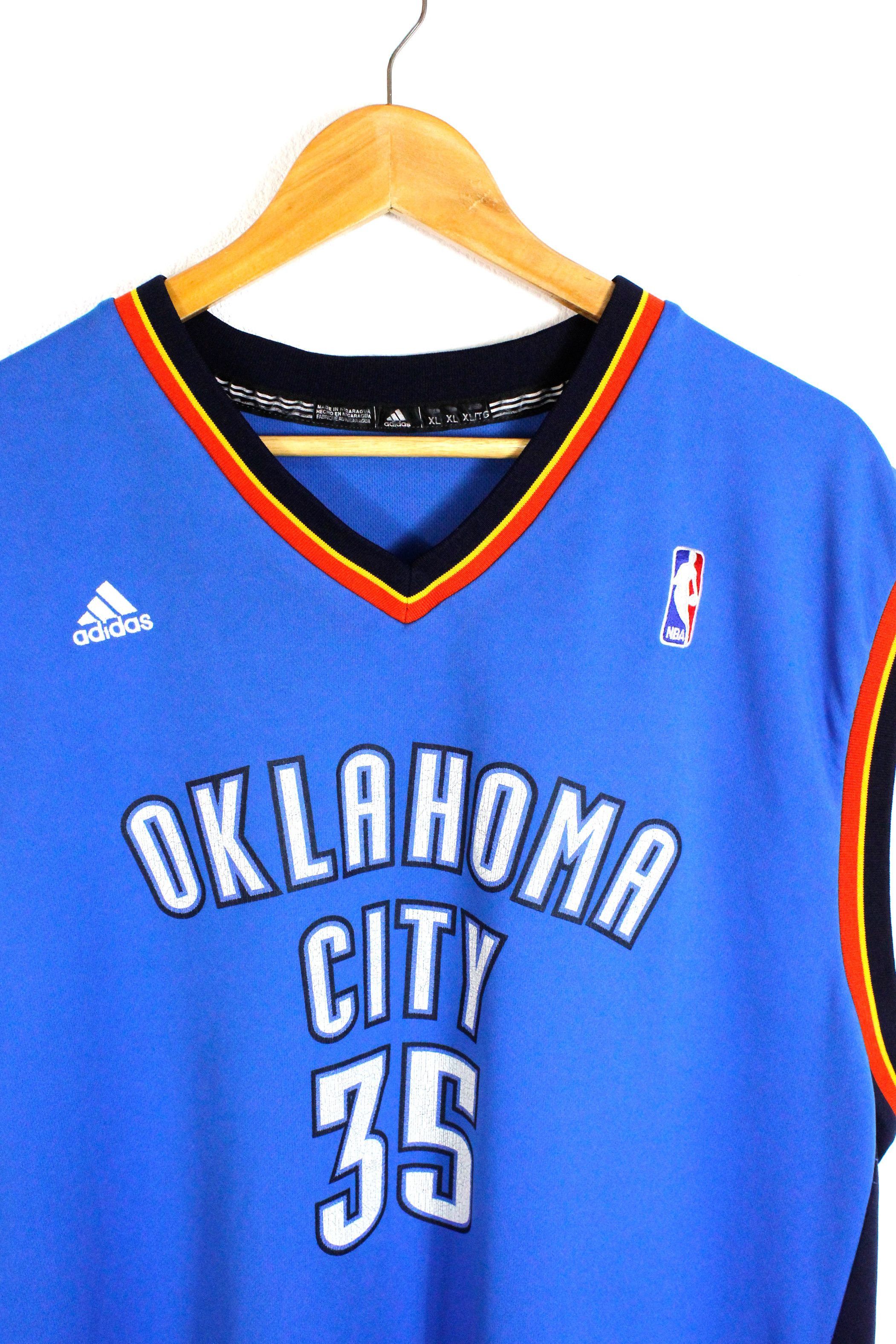 Adidas × NBA Adidas NBA Oklahoma Durant 35 Jersey Tee Tank Y2K Size US XL / EU 56 / 4 - 2 Thumbnail