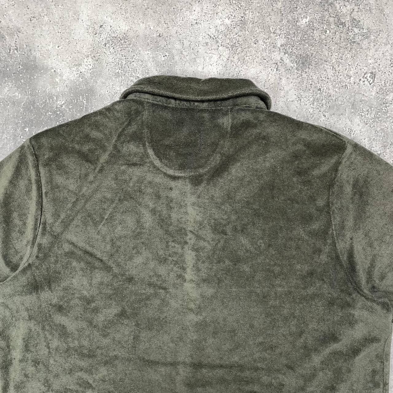 Altea Altea Terry Towelling Polo Shirt Green Size L Size US L / EU 52-54 / 3 - 16 Thumbnail