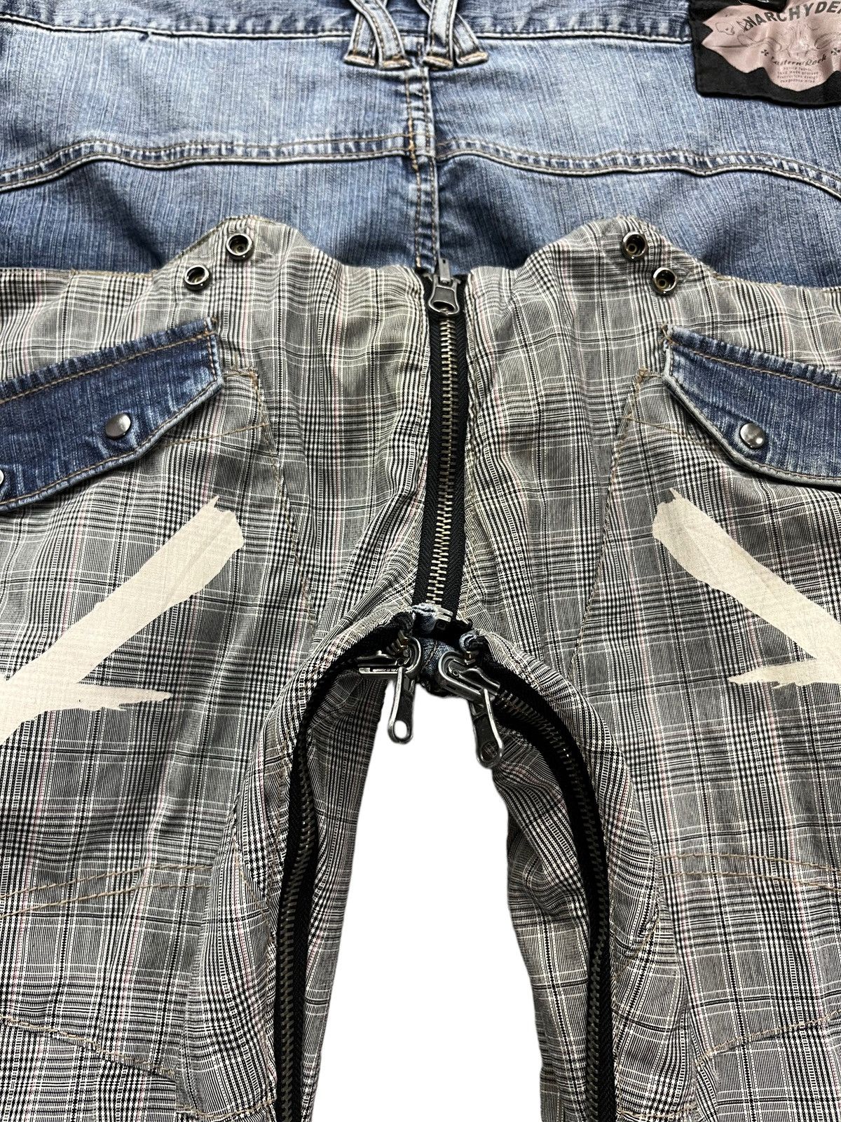 Grailed PPFM EASTERN ROCK ANARCHY DENIM Punk Zipper Reversible Denim Size US 31 - 13 Thumbnail