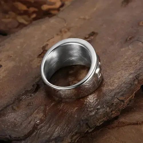 NILOS Hip Hop Wide Ring Punk Size ONE SIZE - 3 Thumbnail