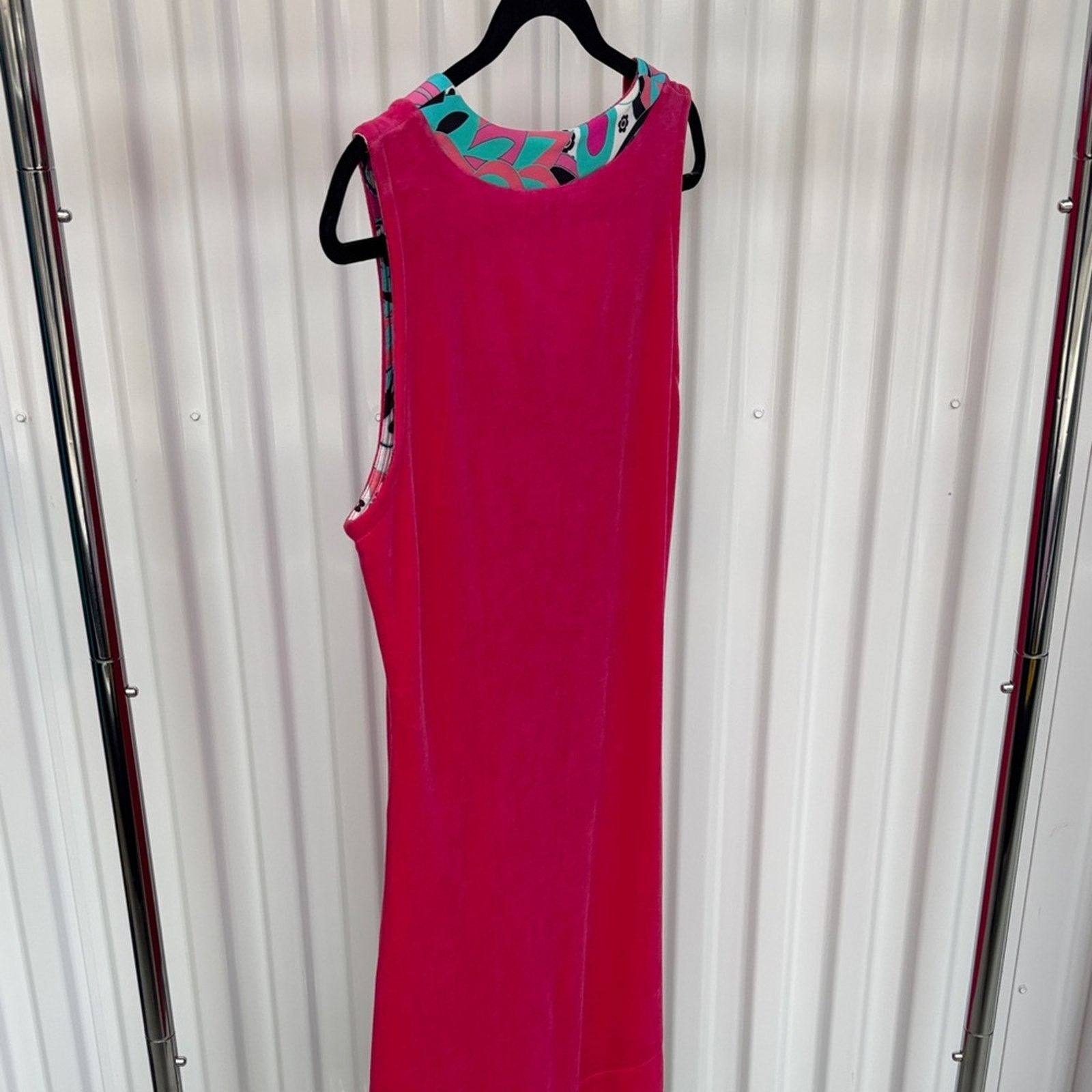 Blumarine NWT Blumarine Pink Sleeveless Dress Multicolor Accents M Size M / US 6-8 / IT 42-44 - 5 Thumbnail
