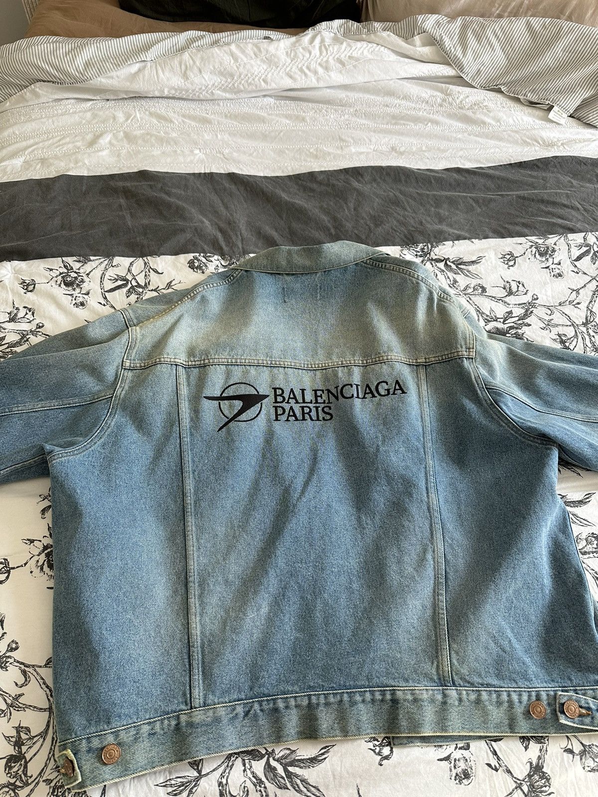 Balenciaga BNWT Balenciaga Oversized Kimono Judo Denim Jacket