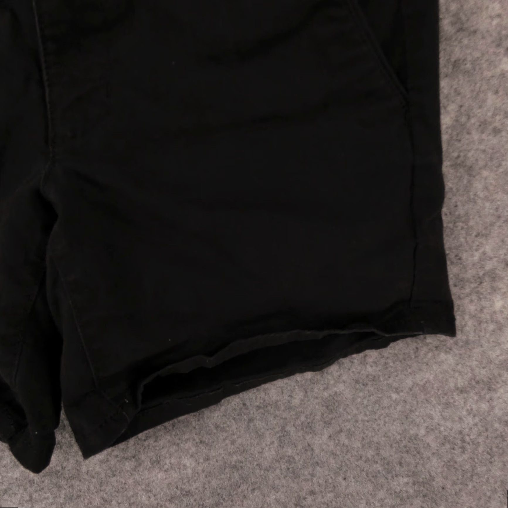 American Eagle Outfitters American Eagle Shorts Womens 0 Stretch Midi Chino Flat Front Black Size 25" / US 0 / IT 36 - 4 Thumbnail