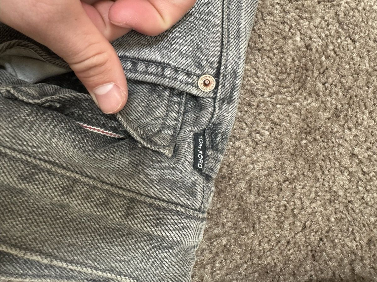 Tom Ford Tom ford grey selvidge denim size 29 Size US 29 - 9 Thumbnail