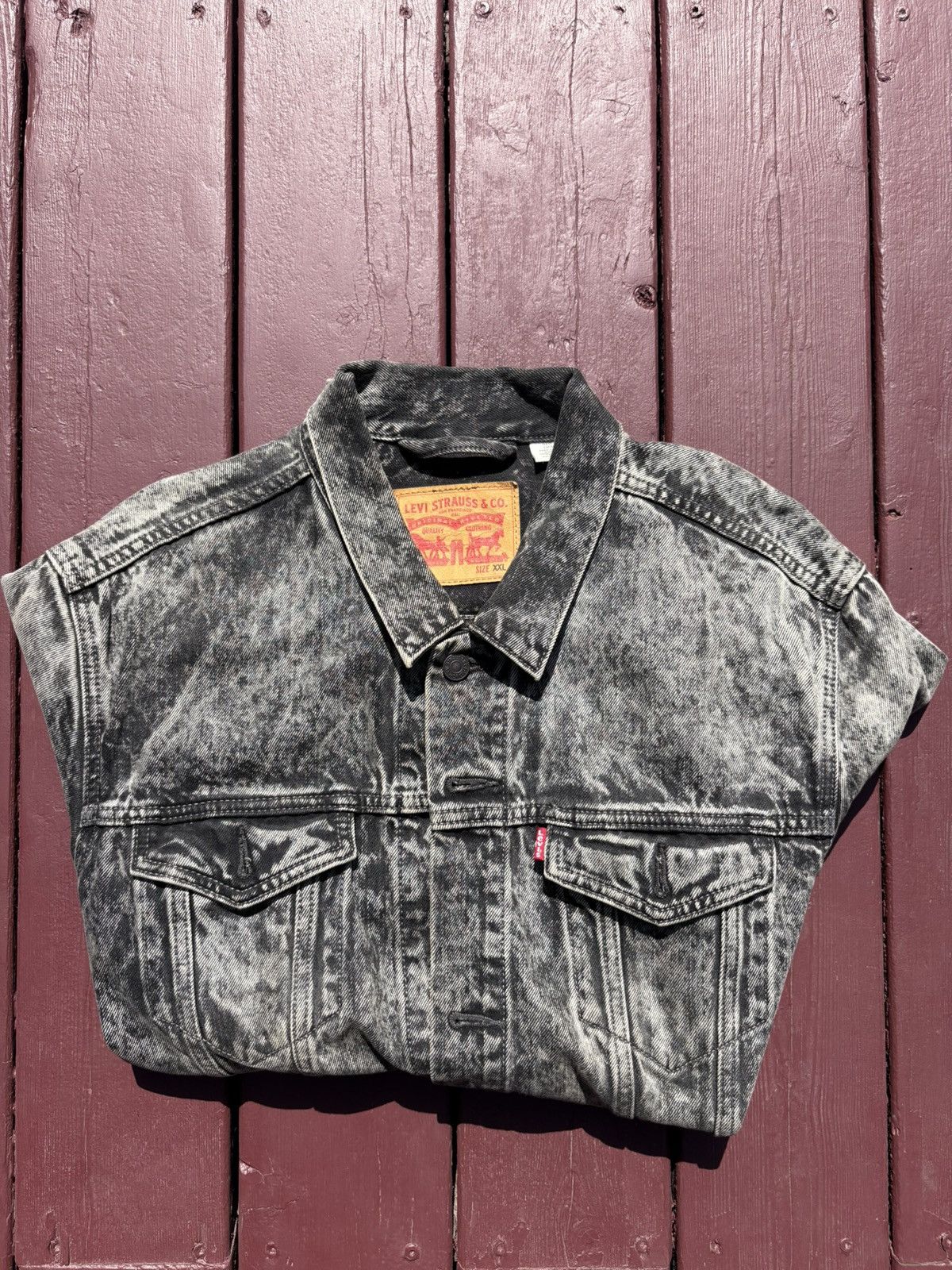 Zara Old School Levi’s Fall Jacket Denim 2xl Size XL / US 12-14 / IT 48-50 - 1 Thumbnail