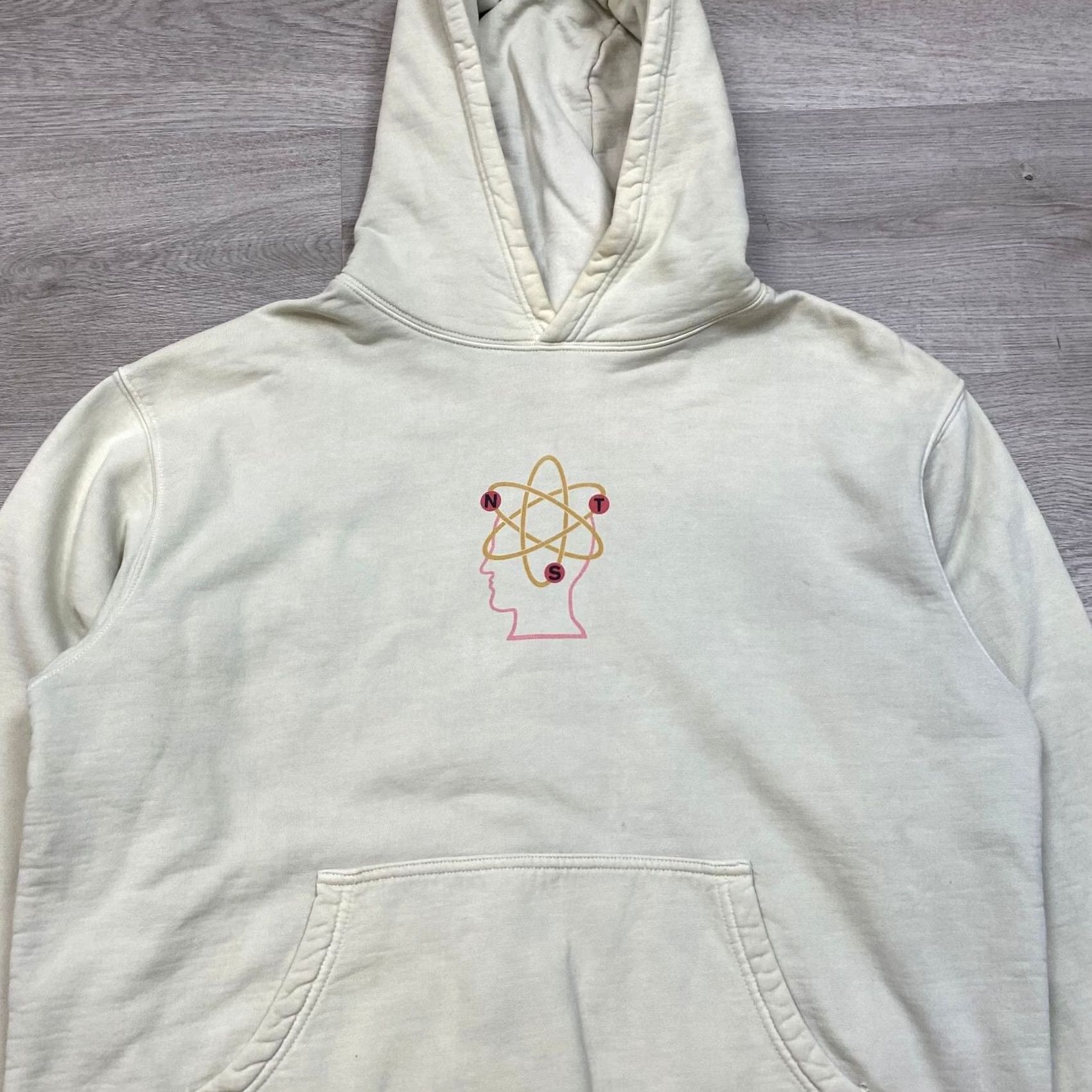 Brain Dead Brain Dead NTS 2021 Capsule Audio Department Hoodie Men's M Beige Size US M / EU 48-50 / 2 - 4 Thumbnail