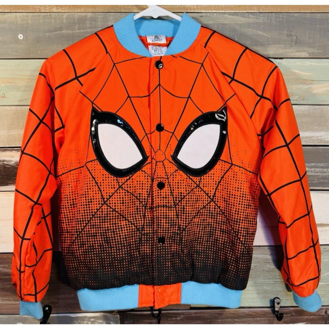 Disney Disney Marvel Spider Man Kids Boys Lightweight Puffy Jacket Size US S / EU 44-46 / 1 - 1 Thumbnail