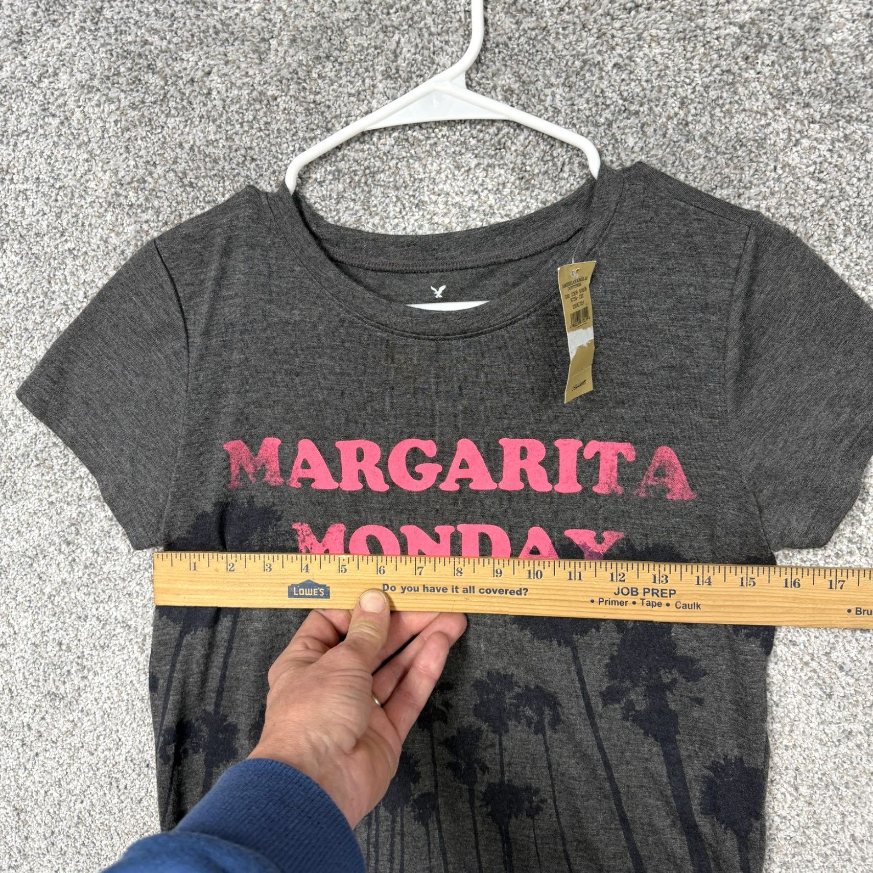 American Eagle Outfitters American Eagle Outfitters Tee Shirt Margarita Monday Cropped Beach Womens M Size M / US 6-8 / IT 42-44 - 5 Thumbnail