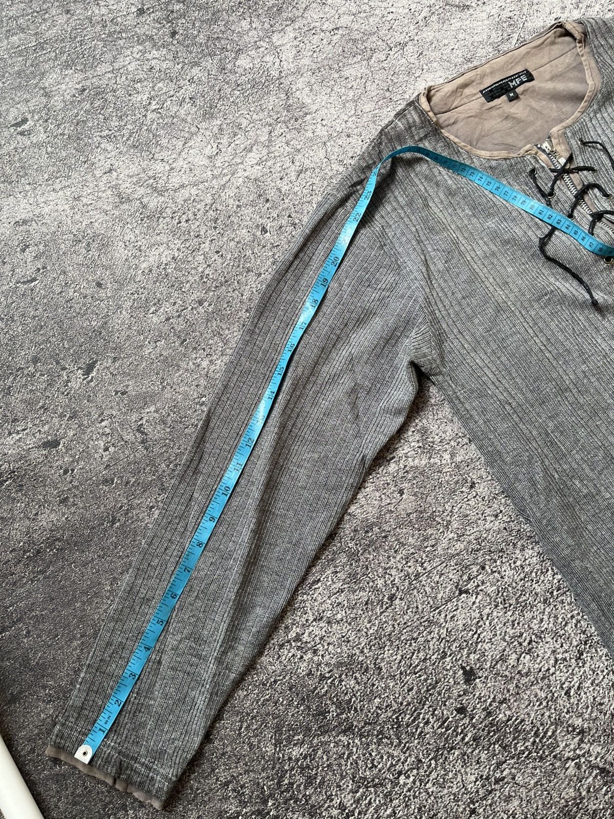 Japanese Brand Y2K Mfe Laced ifsixwasnine long sleeve Size US L / EU 52-54 / 3 - 10 Thumbnail