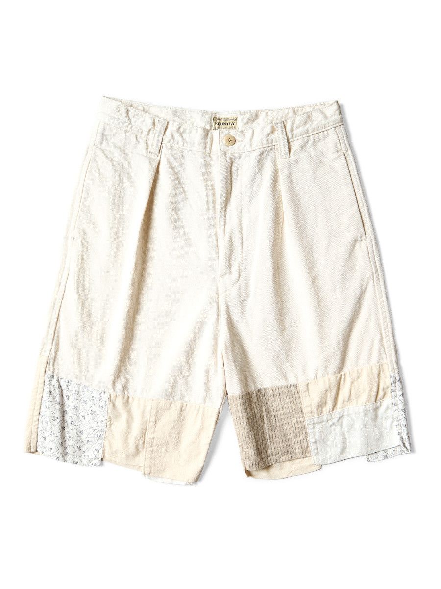 Kapital Kapital 10oz White Denim Shorts Hutelimake Size US 36 / EU 52 - 1 Thumbnail