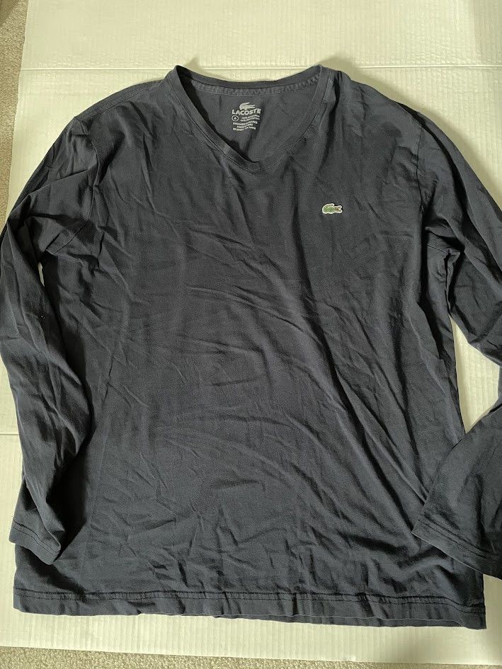 Lacoste Lacoste Long sleeve V-Neck Size US L / EU 52-54 / 3 - 1 Preview