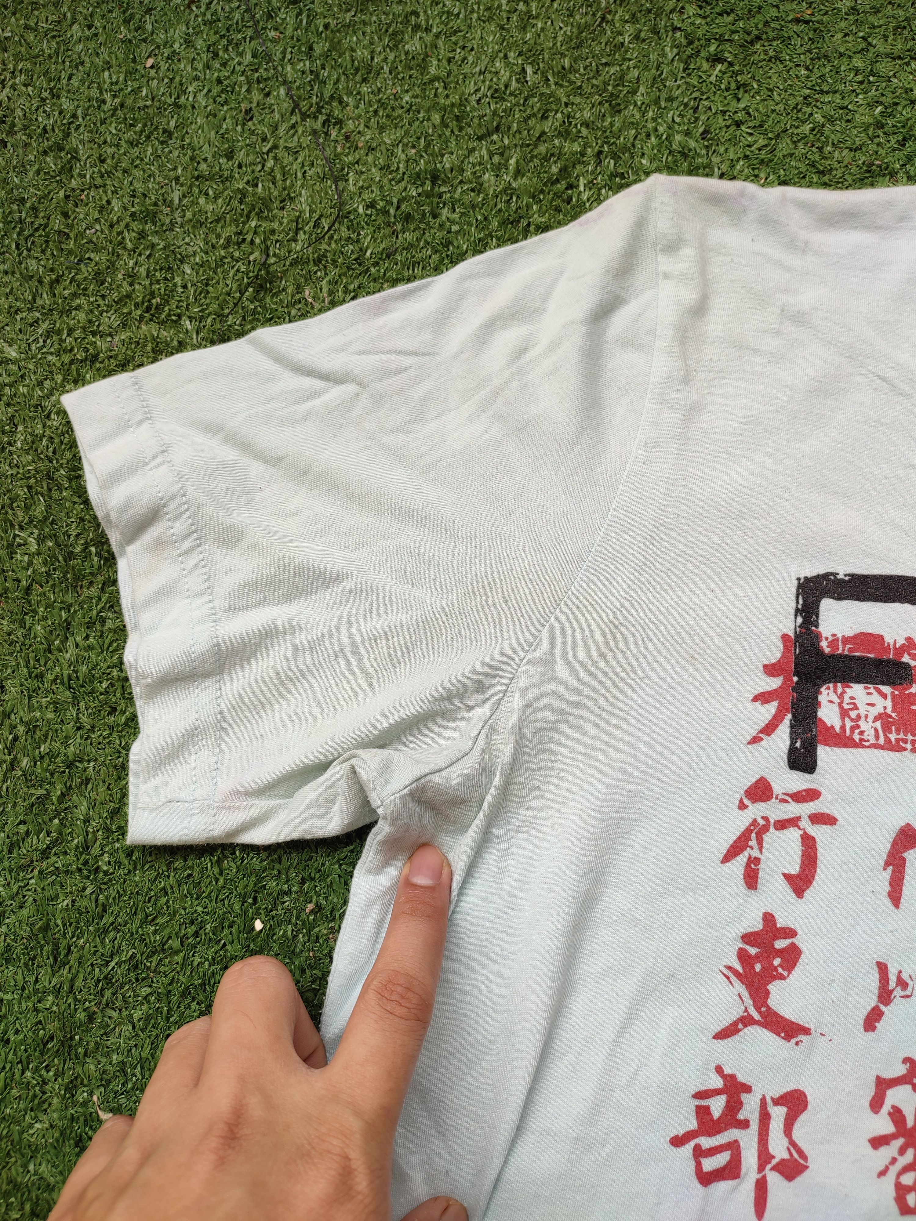 Japanese Brand × Vintage JAPANESE FIGHTER FEAR NOTHING VINTAGE TEE Size US M / EU 48-50 / 2 - 4 Thumbnail