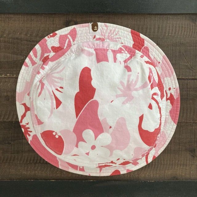 Bape BAPE ALOHA CAMO PINK bucket hat a bathing ape NIGO Size ONE SIZE - 3 Thumbnail