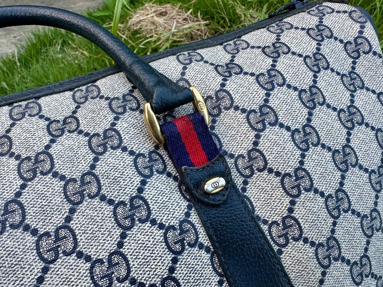 Gucci Authentic Gucci Ophidia Supreme GG Sherry Line Boston Bag Size ONE SIZE - 12 Thumbnail