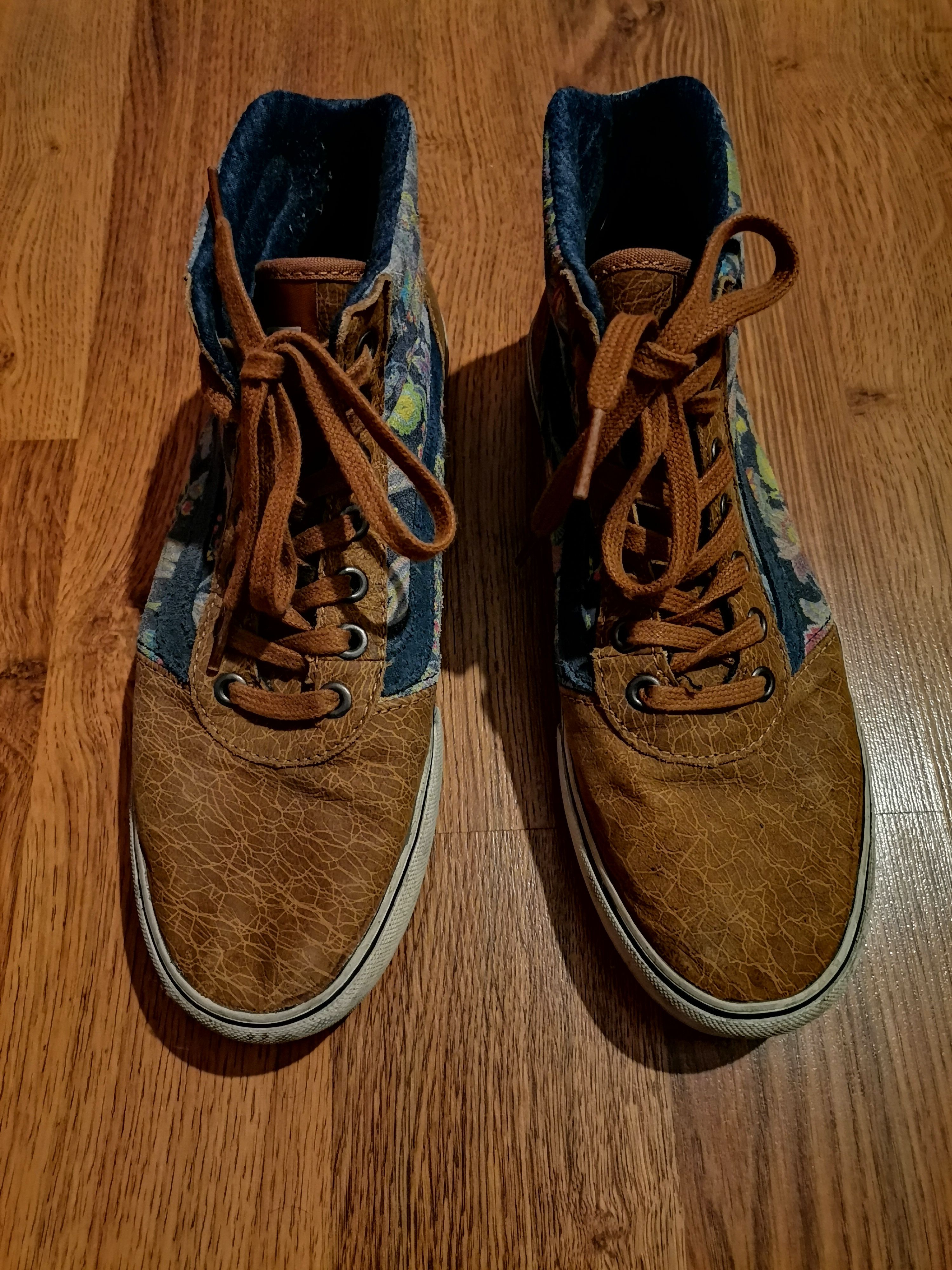 Vans Vans Women's Floral Shoes Size US 8.5 / IT 38.5 - 2 Thumbnail