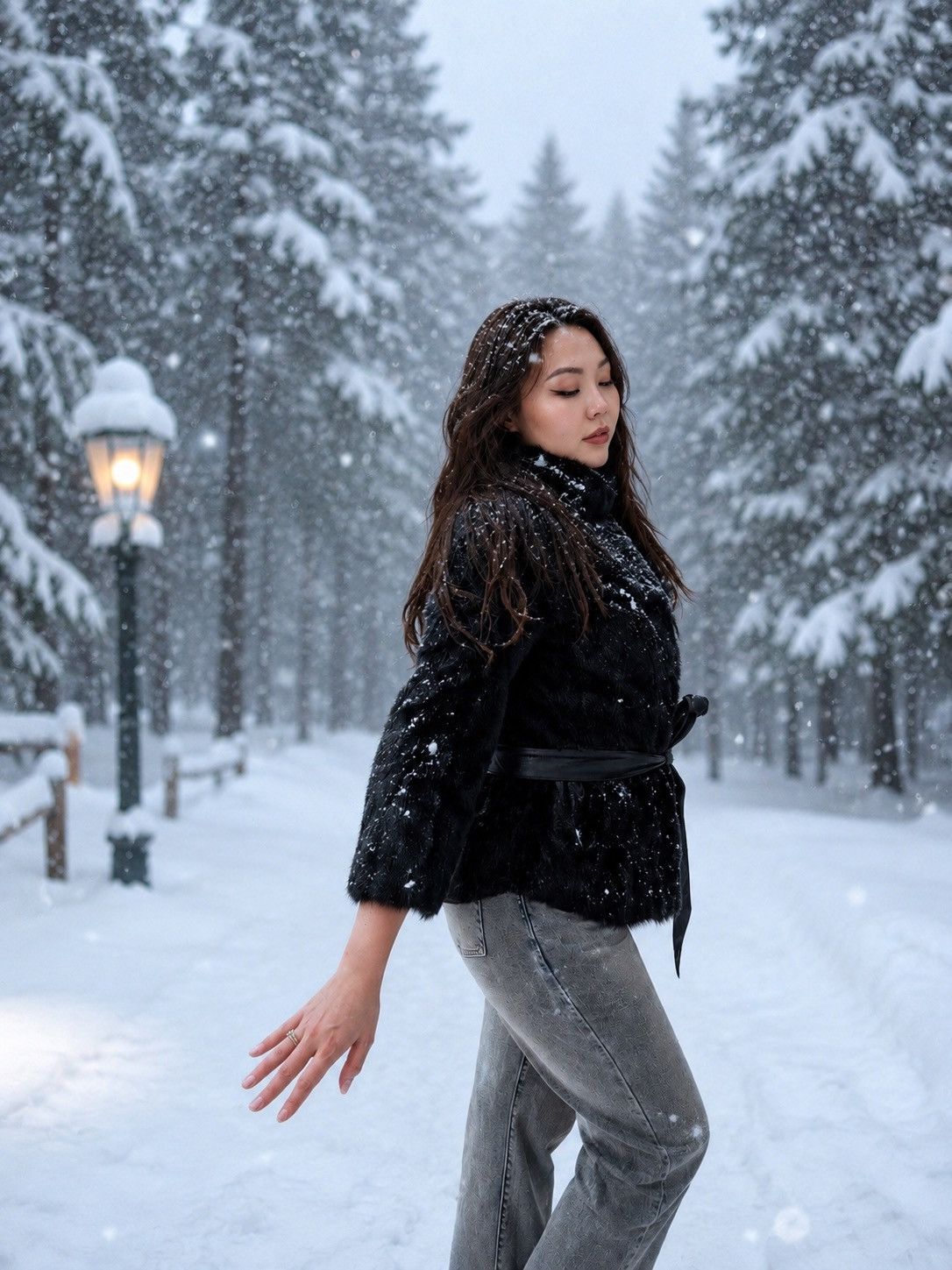 Other Luxury Mink Fur Short Jacket Women's Size 42 (XS-S-M) Black Size M / US 6-8 / IT 42-44 - 3 Thumbnail