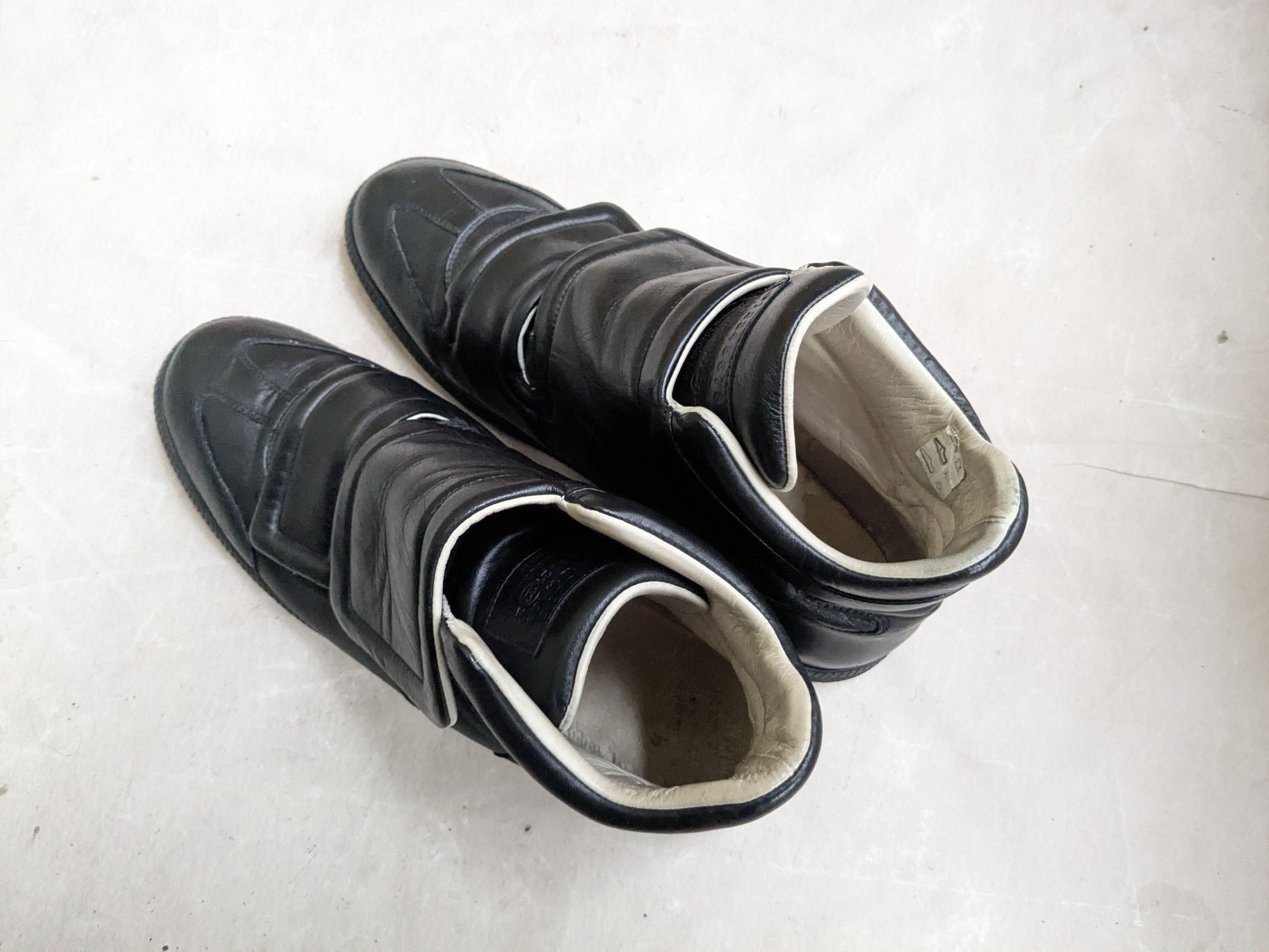 Maison Margiela Maison Margiela Clinic Black 13 46 High Tops Leather Size US 13 / EU 46 - 11 Thumbnail
