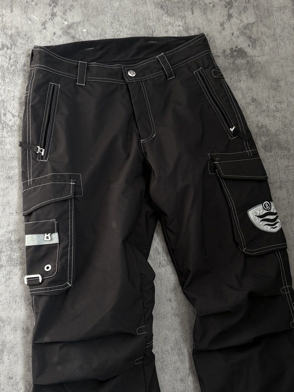 Bogner Bogner Ski Snow Pants Black Cargo Style Size US 30 / EU 46 - 3 Thumbnail