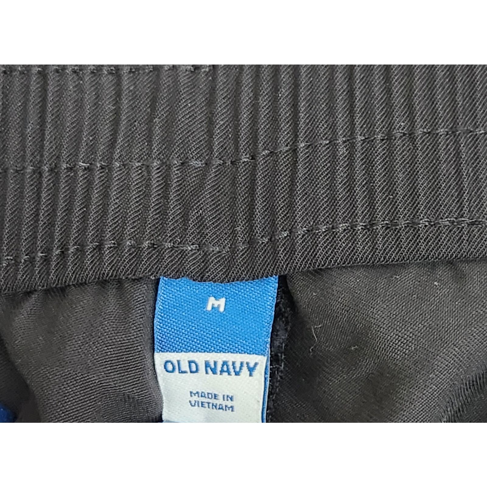 Other Old Navy Black Elastic Waist Pleated Front Pull On Pants M Size 31" - 7 Thumbnail
