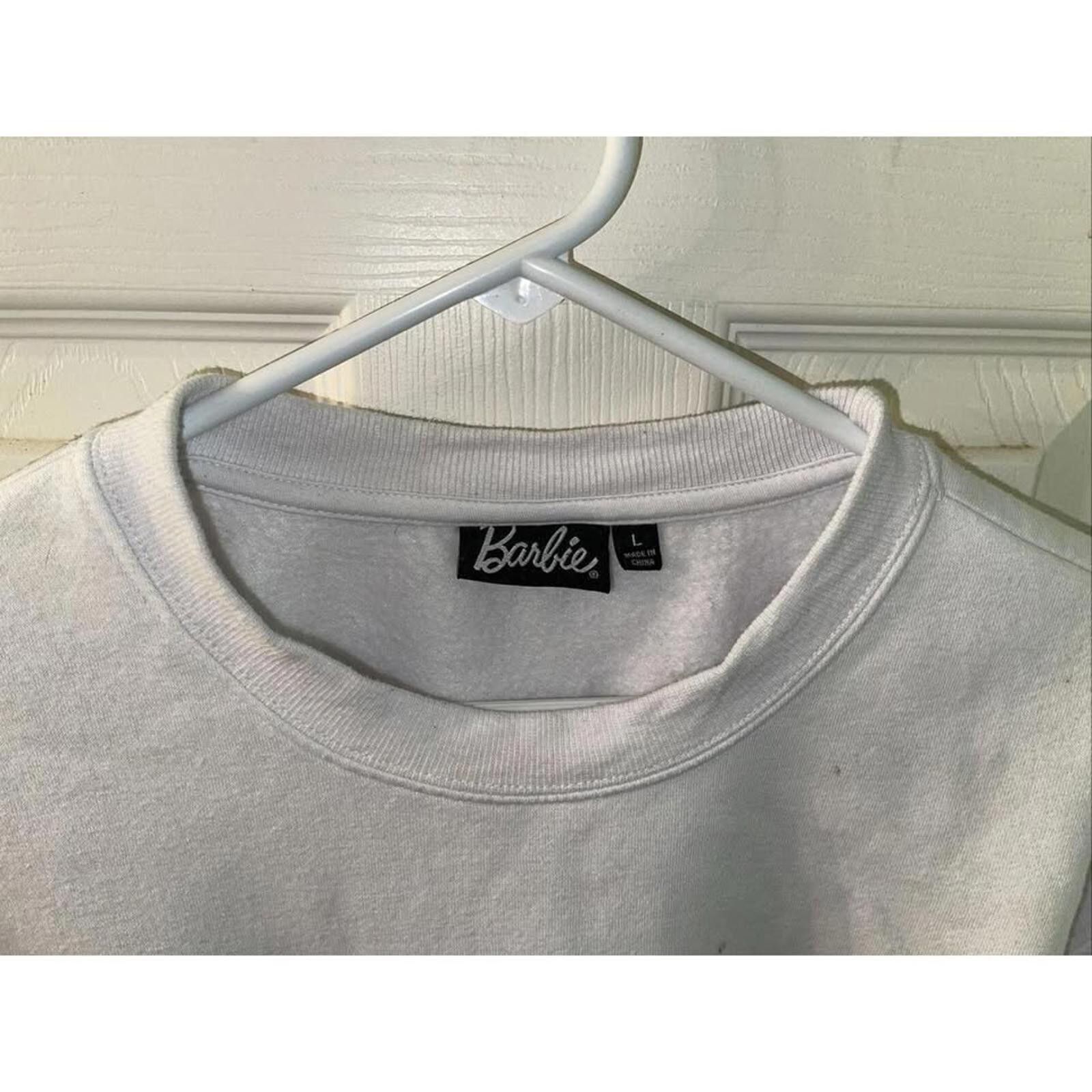 Other Vintage Barbie Graphic Sweatshirt - Cozy & Stylish Size L / US 10 / IT 46 - 5 Thumbnail