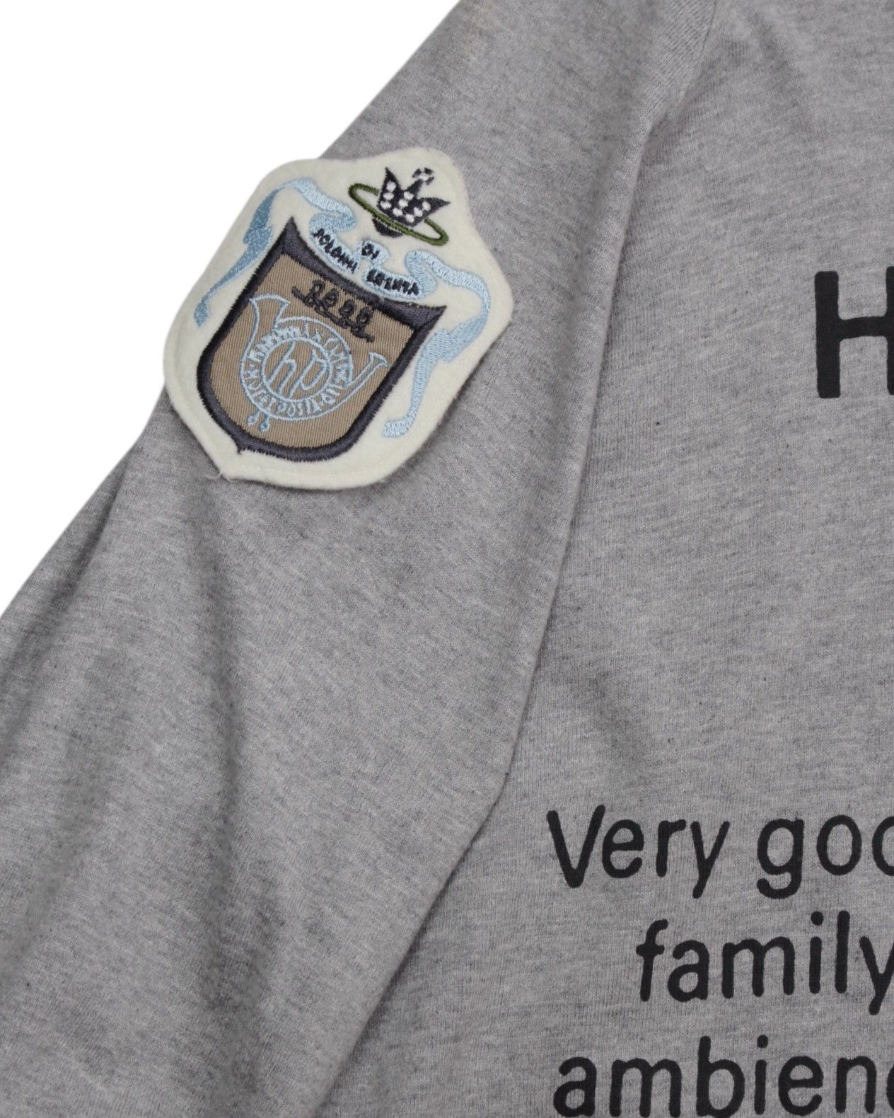 45rpm 2000S 45RPM STUDIO “HOTEL POSTA” CREST GRAPHIC SWEATSHIRT Size US L / EU 52-54 / 3 - 4 Thumbnail