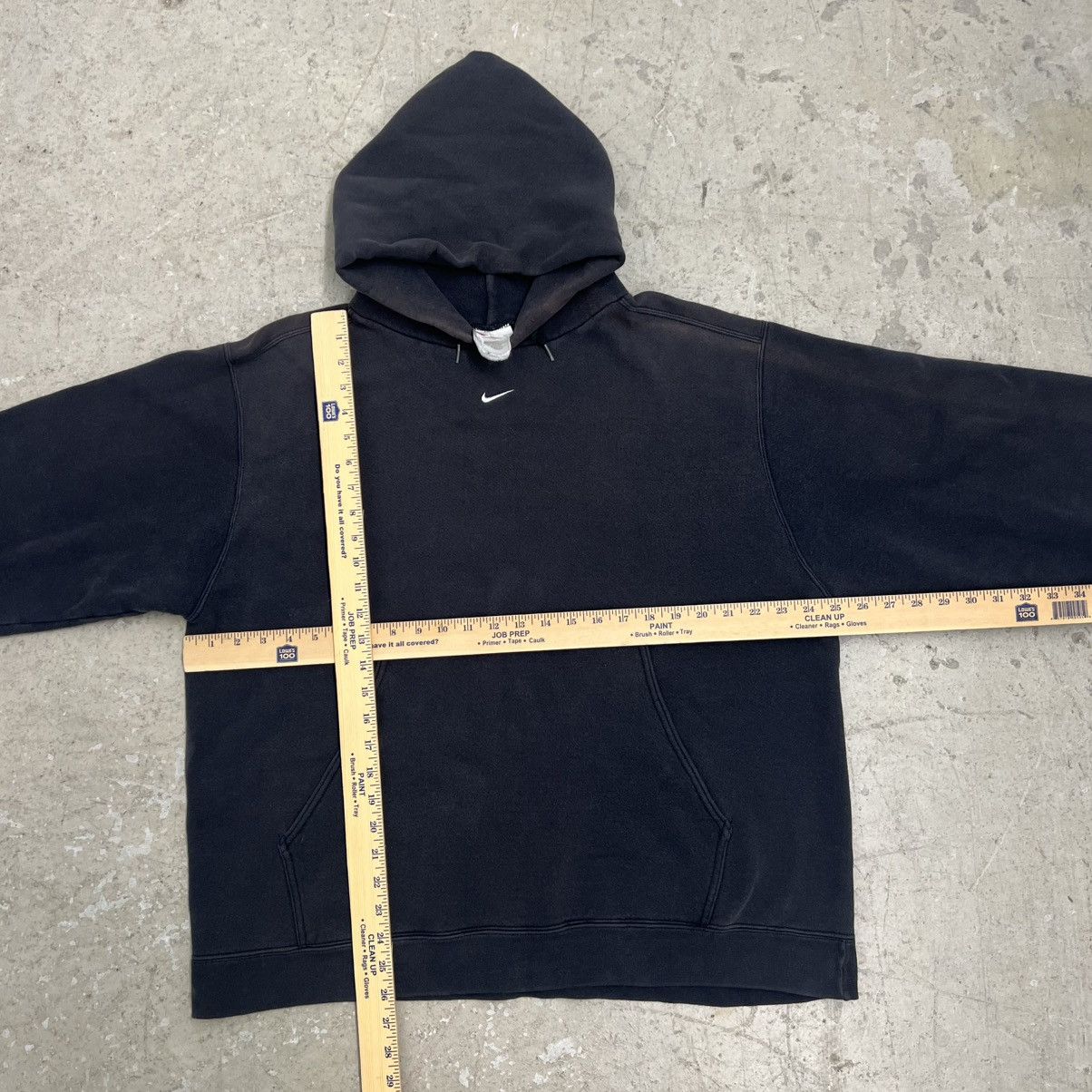 Nike × Vintage Vintage Nike 90s Center Swooosh Mens XL Hoodie Sweatshirt Size US XL / EU 56 / 4 - 6 Thumbnail