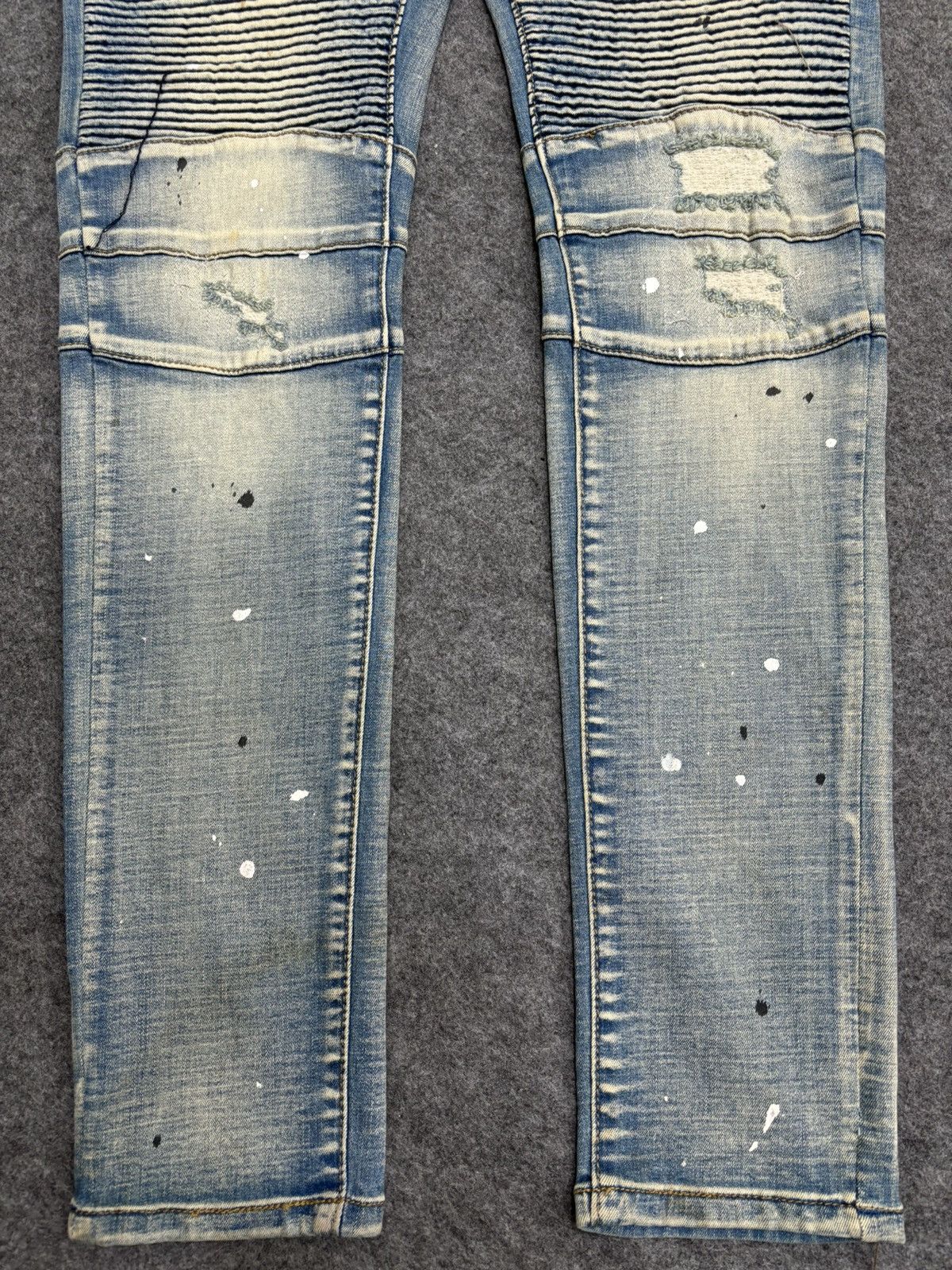 Other 💥Insane Biker Style💥Damati Biker Paint Splatter Pant F501 Size US 34 / EU 50 - 7 Thumbnail