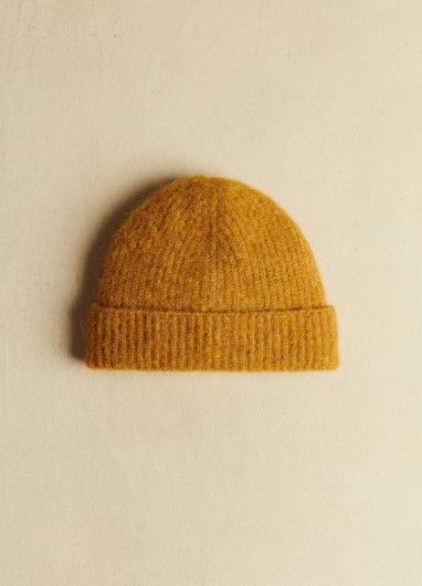 Sezane Sezane Paul baby alpaca beanie hat. Size ONE SIZE - 11 Thumbnail