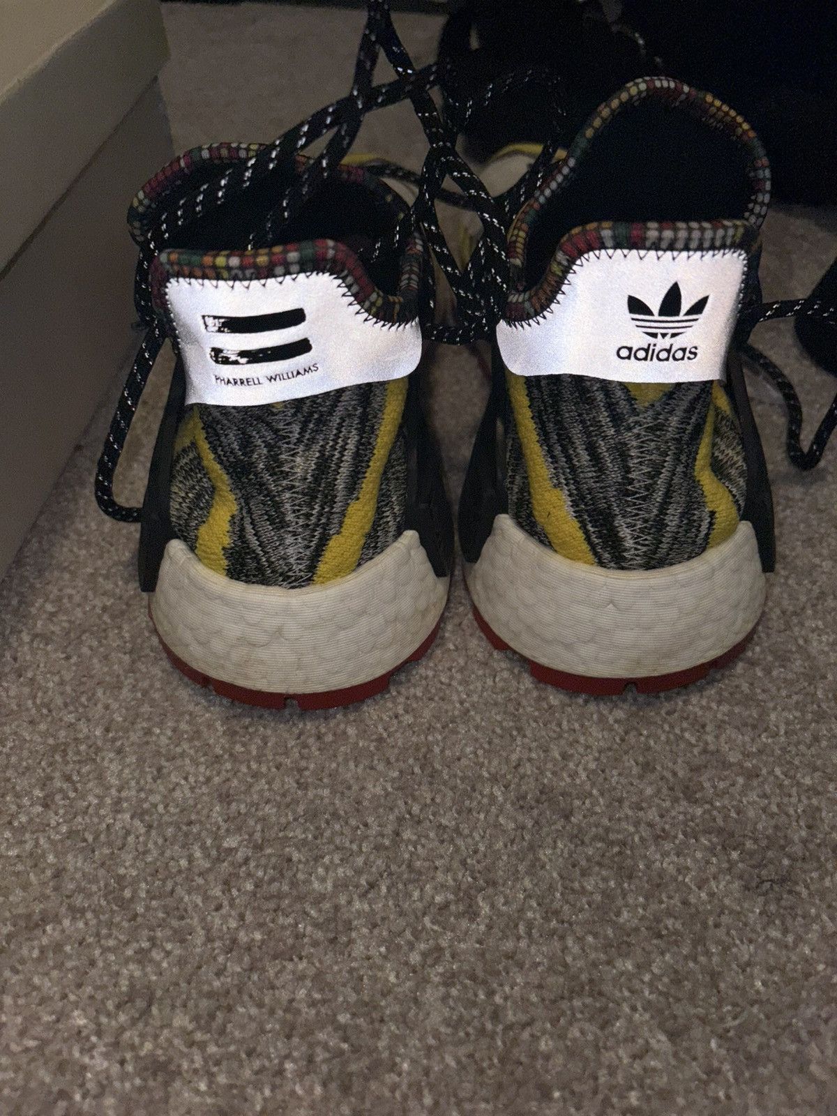 Adidas adidas NMD Human Race Pharrell Solar Pack Red Size US 9 / EU 42 - 8 Thumbnail