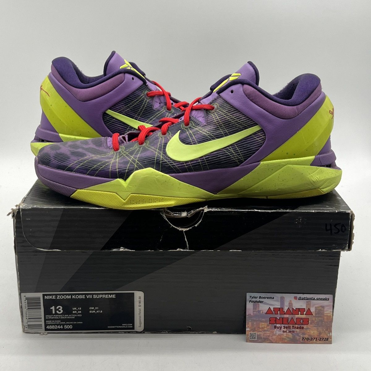 Nike Zoom Kobe 7 Christmas Size US 13 / EU 46 - 1 Thumbnail