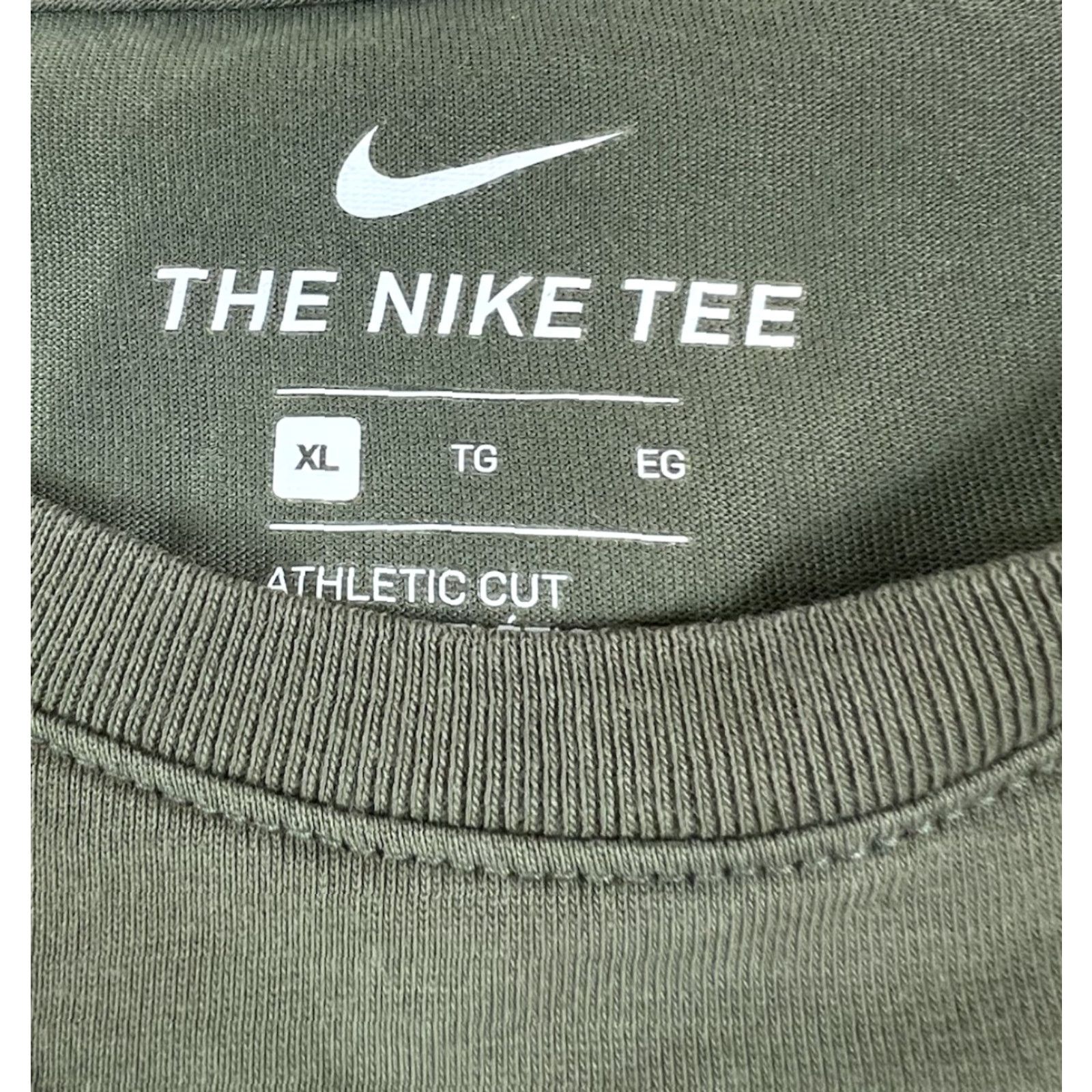 Nike Mens Nike Dri Fit Athletic Cut Beast Green Shirt XL Size US XL / EU 56 / 4 - 6 Thumbnail