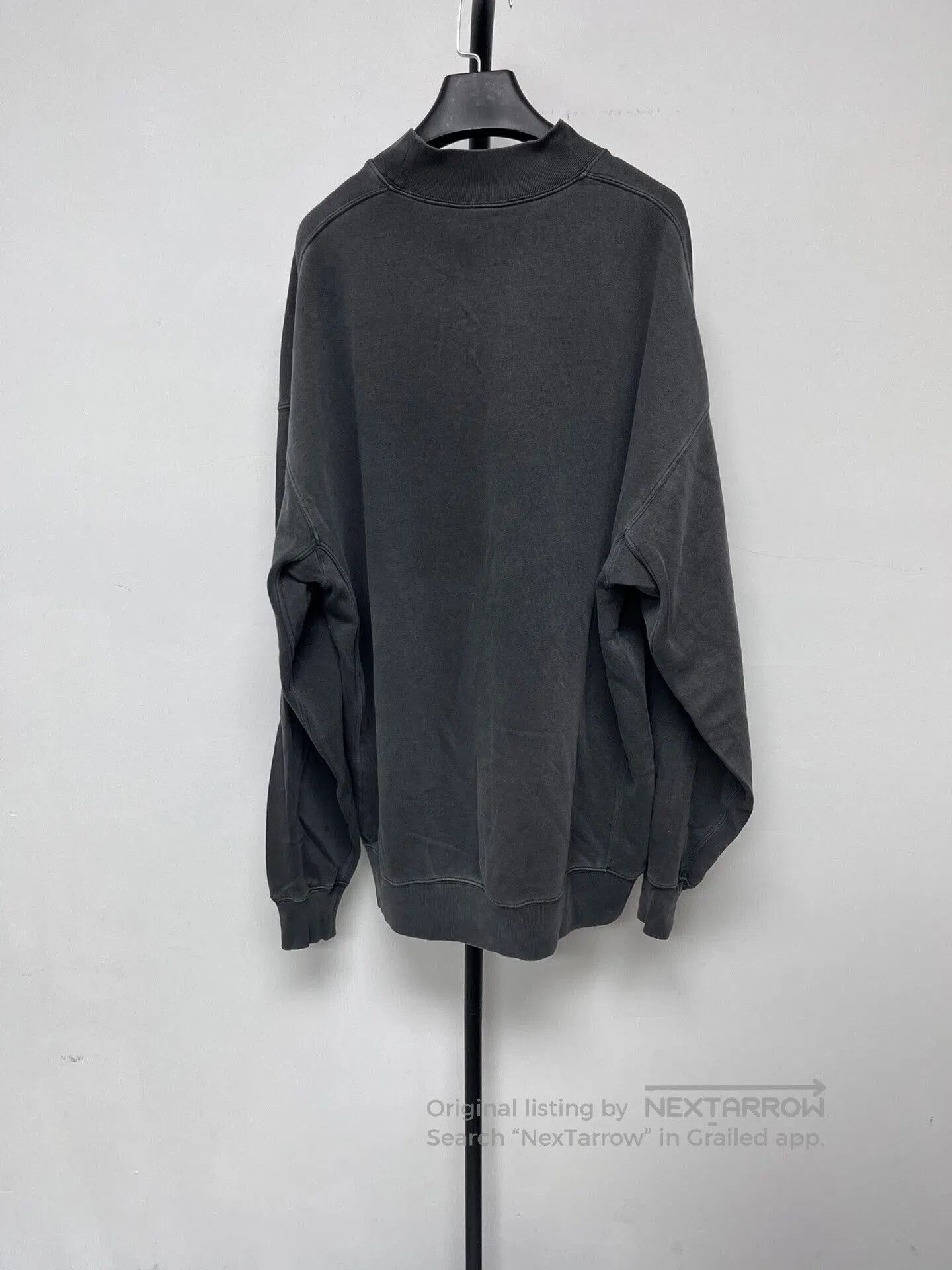Balenciaga Balenciaga Gray Eco Logo Long Sleeve Sweatshirt. Size US XS / EU 42 / 0 - 2 Thumbnail