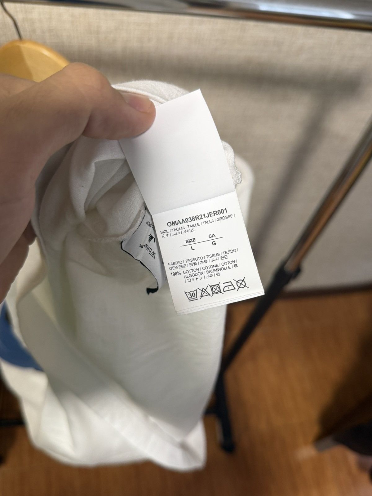 Off-White OFF-WHITE MONA LISA WHITE T-SHIRT Size US L / EU 52-54 / 3 - 7 Thumbnail