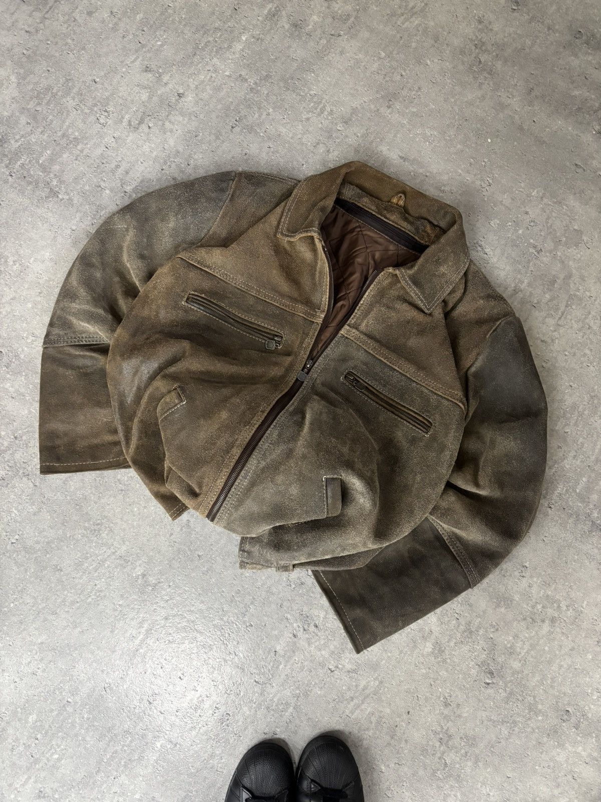 Vintage Vintage Lamb Leather Jacket Detachable Liner L Streetwear Size US L / EU 52-54 / 3 - 3 Thumbnail