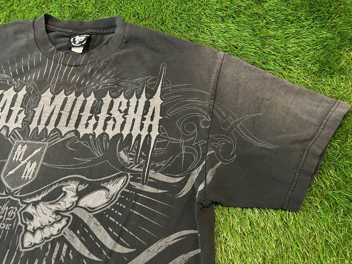 Metal Mulisha Vintage Metal Mulisha AOP Skulls 2-Sided Shirt Affliction Size US XL / EU 56 / 4 - 4 Thumbnail
