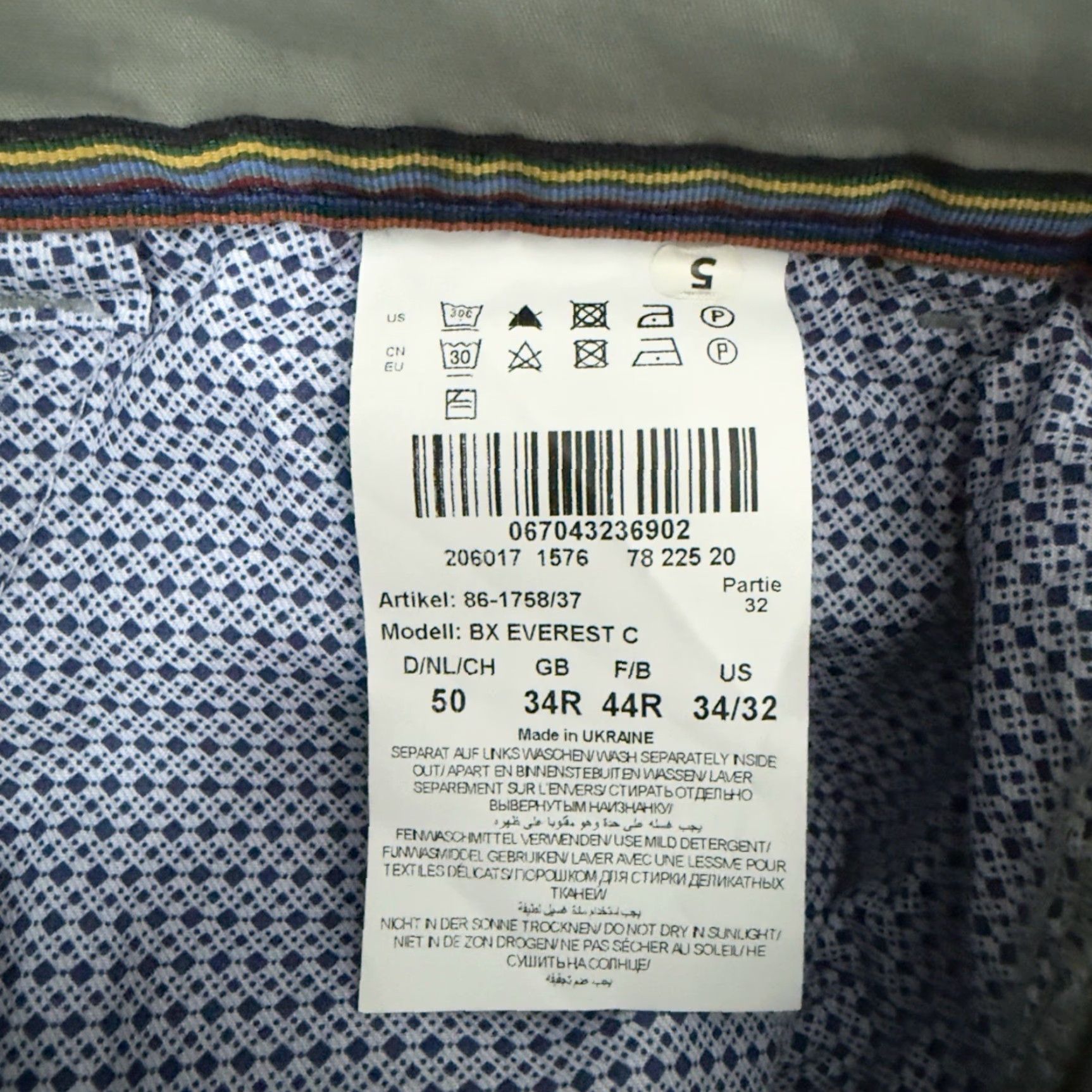 BRAX VINTAGE Brax Men’s Chino Pants Casual Green Size 34x32 Size US 34 / EU 50 - 4 Thumbnail
