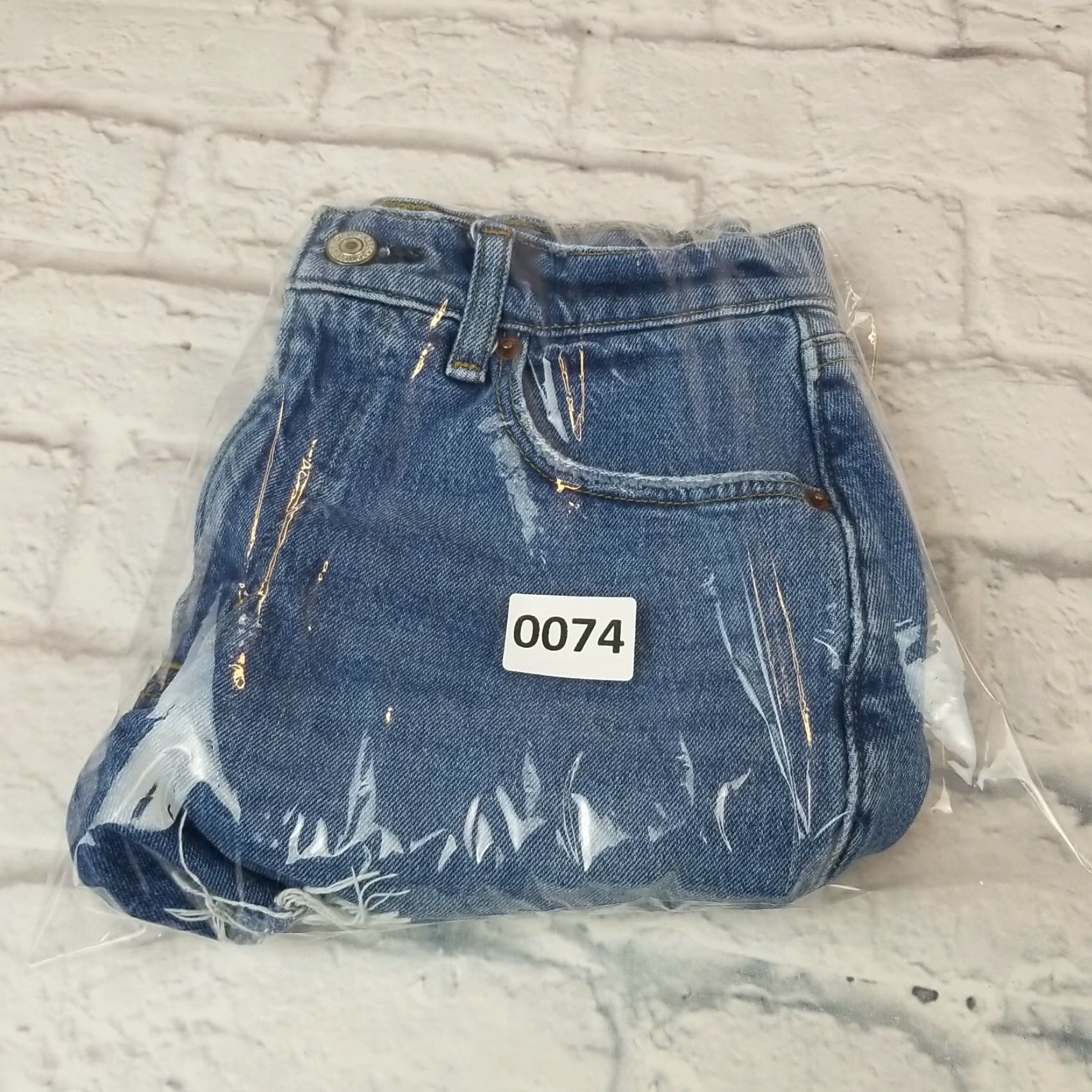 Abercrombie & Fitch VINTAGE Abercrombie & Fitch Women Teens Junior Mom Jean Shorts Cut-off Size 0 Mid Rise Size 25" / US 0 / IT 36 - 8 Thumbnail