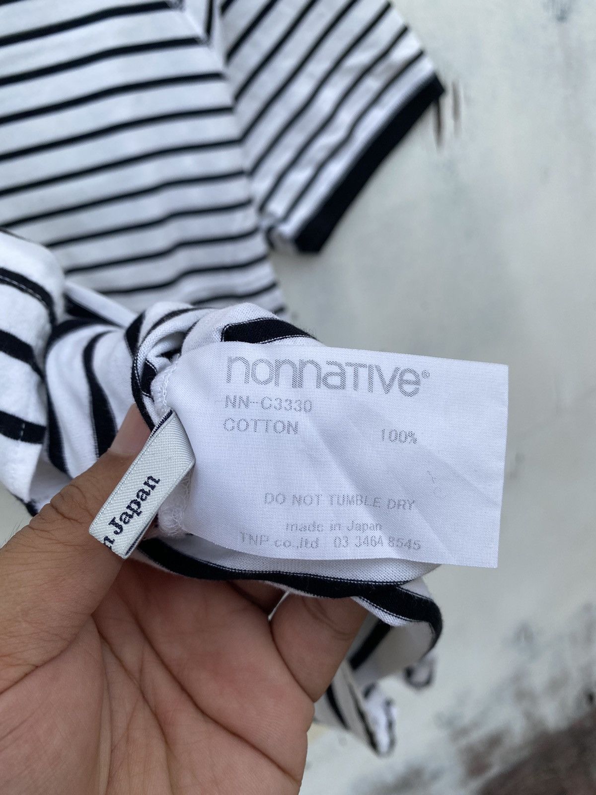 Nonnative Nonnative Japan Stripe Tees Size US M / EU 48-50 / 2 - 7 Thumbnail