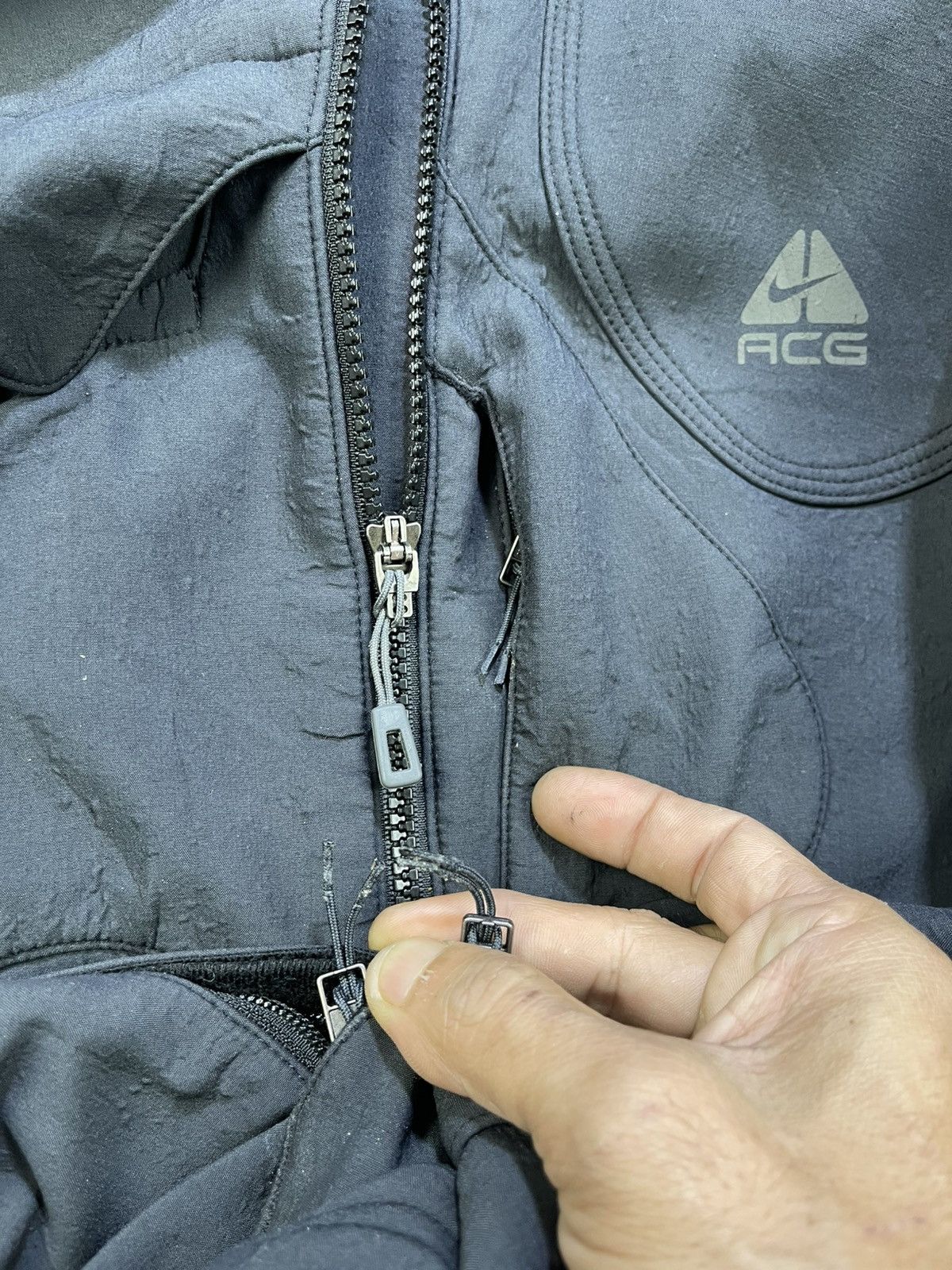 Nike ACG Vtg Y2k Nike ACG Tech Softshell Hooded Jacket Size US M / EU 48-50 / 2 - 11 Thumbnail
