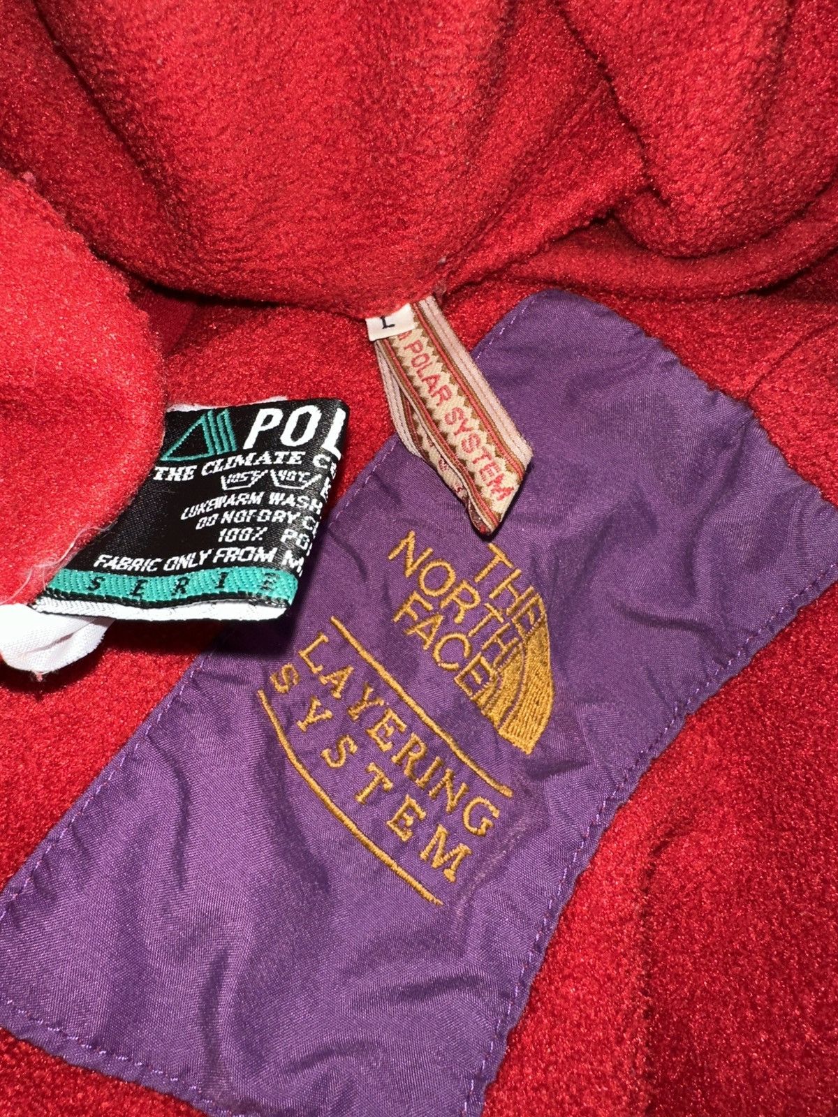 The North Face THE NORTH FACE Vintage Fleece Jacket Anorak Layering System Size US L / EU 52-54 / 3 - 4 Thumbnail