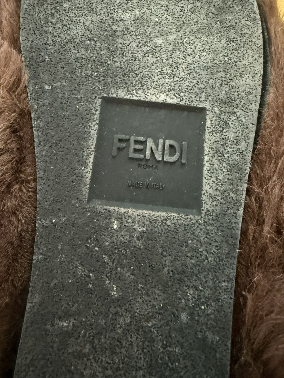Fendi Fendi Real Fur Men’s Slippers/Mocassins Size US 10 / EU 43 - 5 Thumbnail