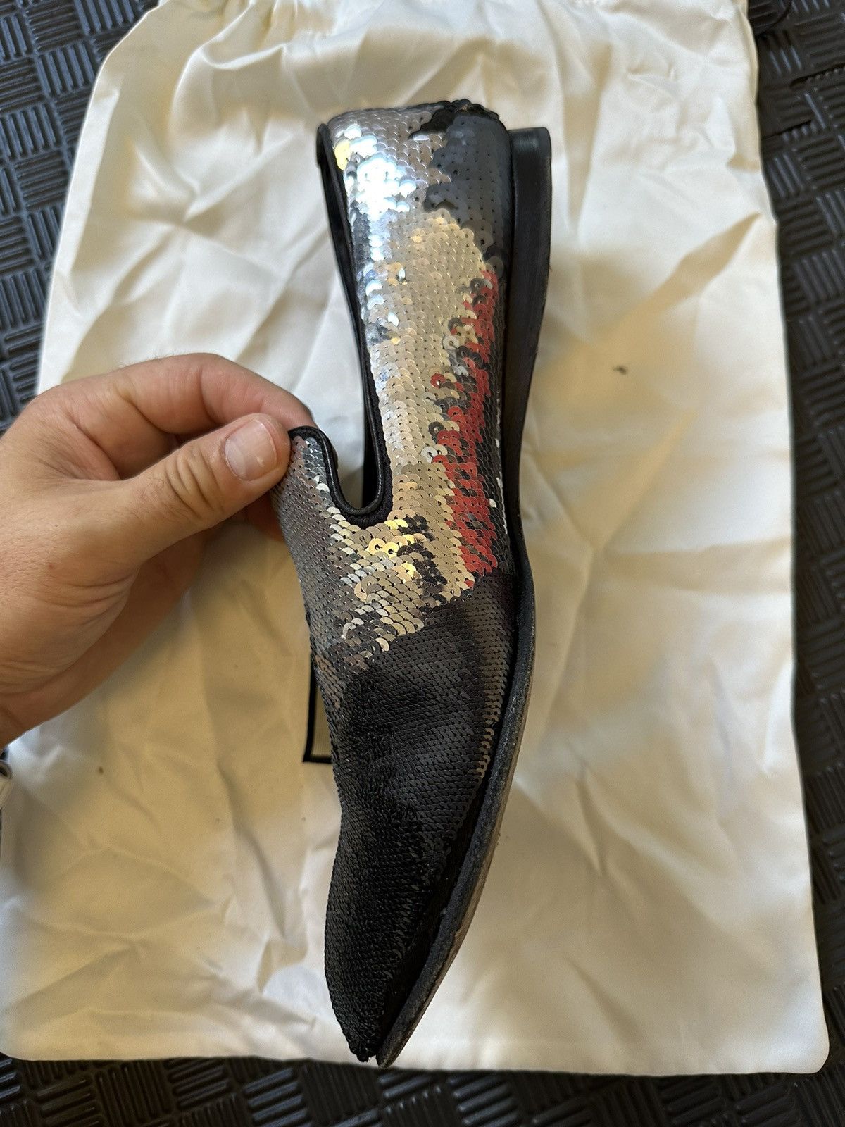 Prada Sequin Prada loafers Size US 9 / EU 42 - 3 Thumbnail