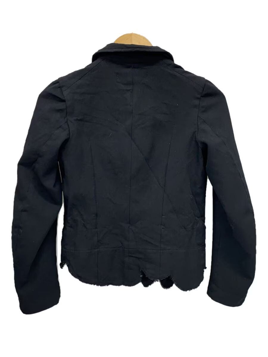 Comme des Garcons Frayed Round Hem Biker Jacket Size M / US 6-8 / IT 42-44 - 2 Thumbnail