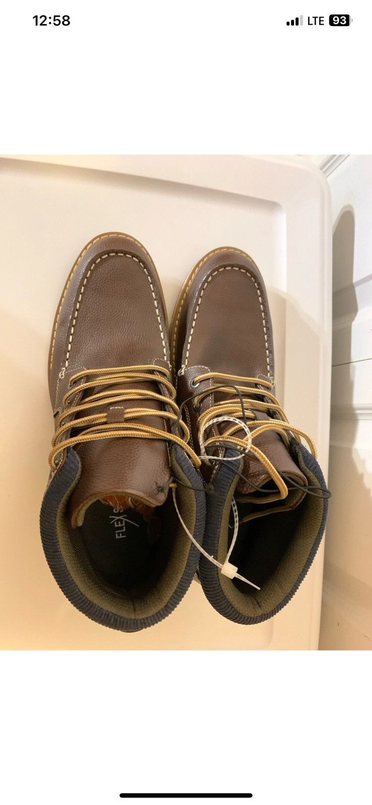 Other Flex step mens sz 11M boots chukka larry shoes Size US 11 / EU 44 - 6 Thumbnail