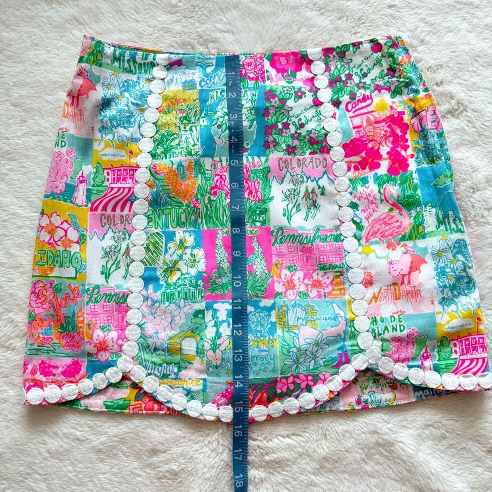Lilly Pulitzer NEW!!! Lilly Pulitzer women skirt size 0 Size 25" / US 0 / IT 36 - 2 Thumbnail