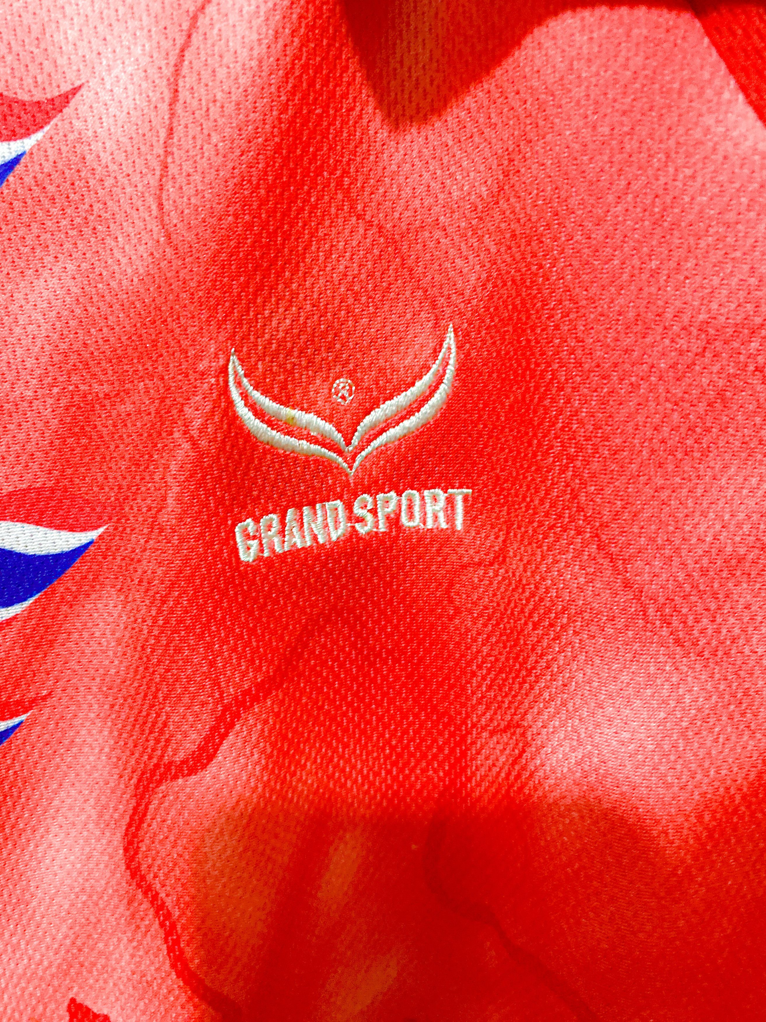 Vintage Ultra Rare Vintage Thailand Grand Sport 1998 Away Shirt Size US XL / EU 56 / 4 - 5 Thumbnail