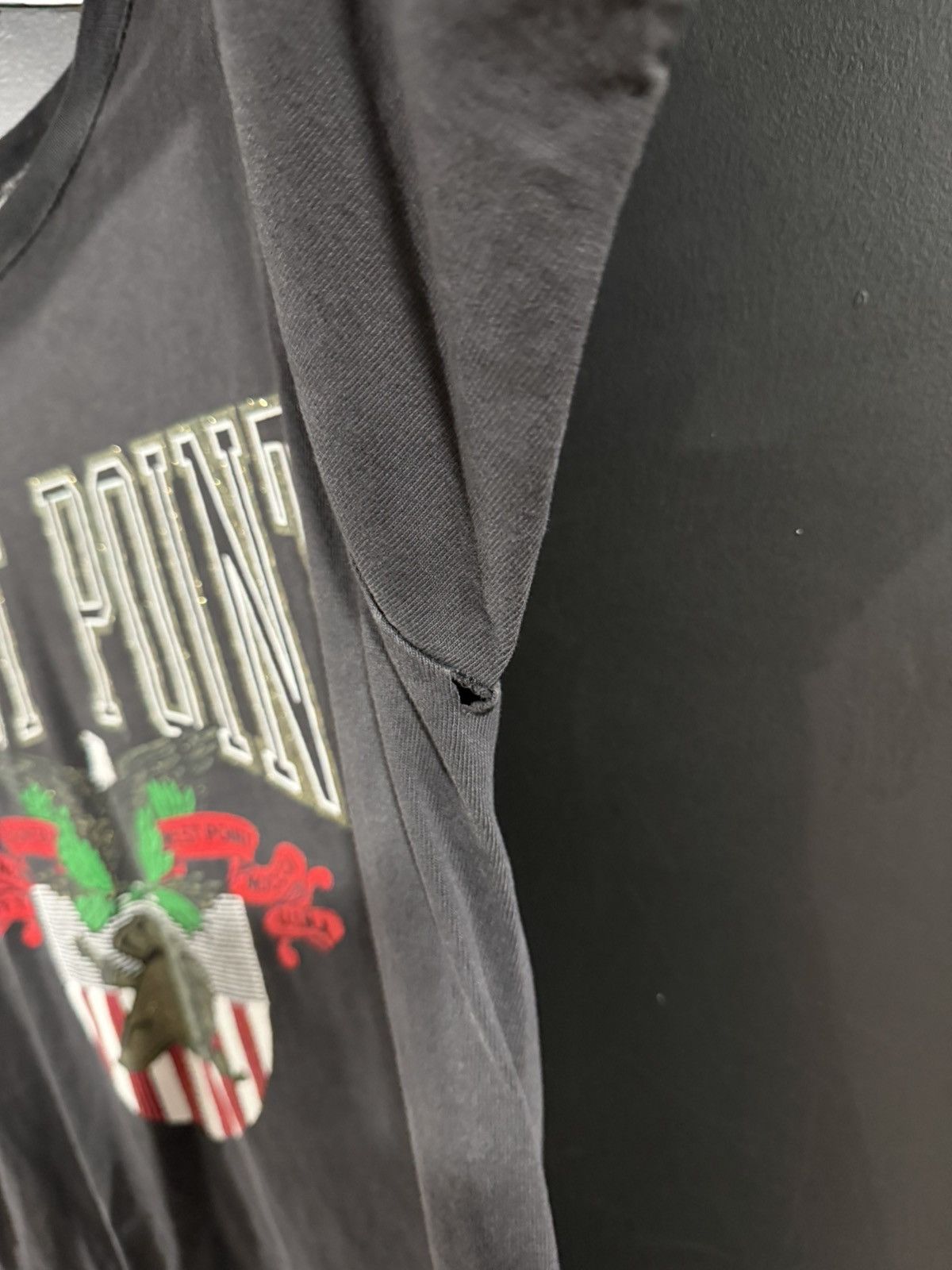 Vintage 1990s Vintage West Point Single Stitch Faded Military Tee M Size US M / EU 48-50 / 2 - 5 Thumbnail