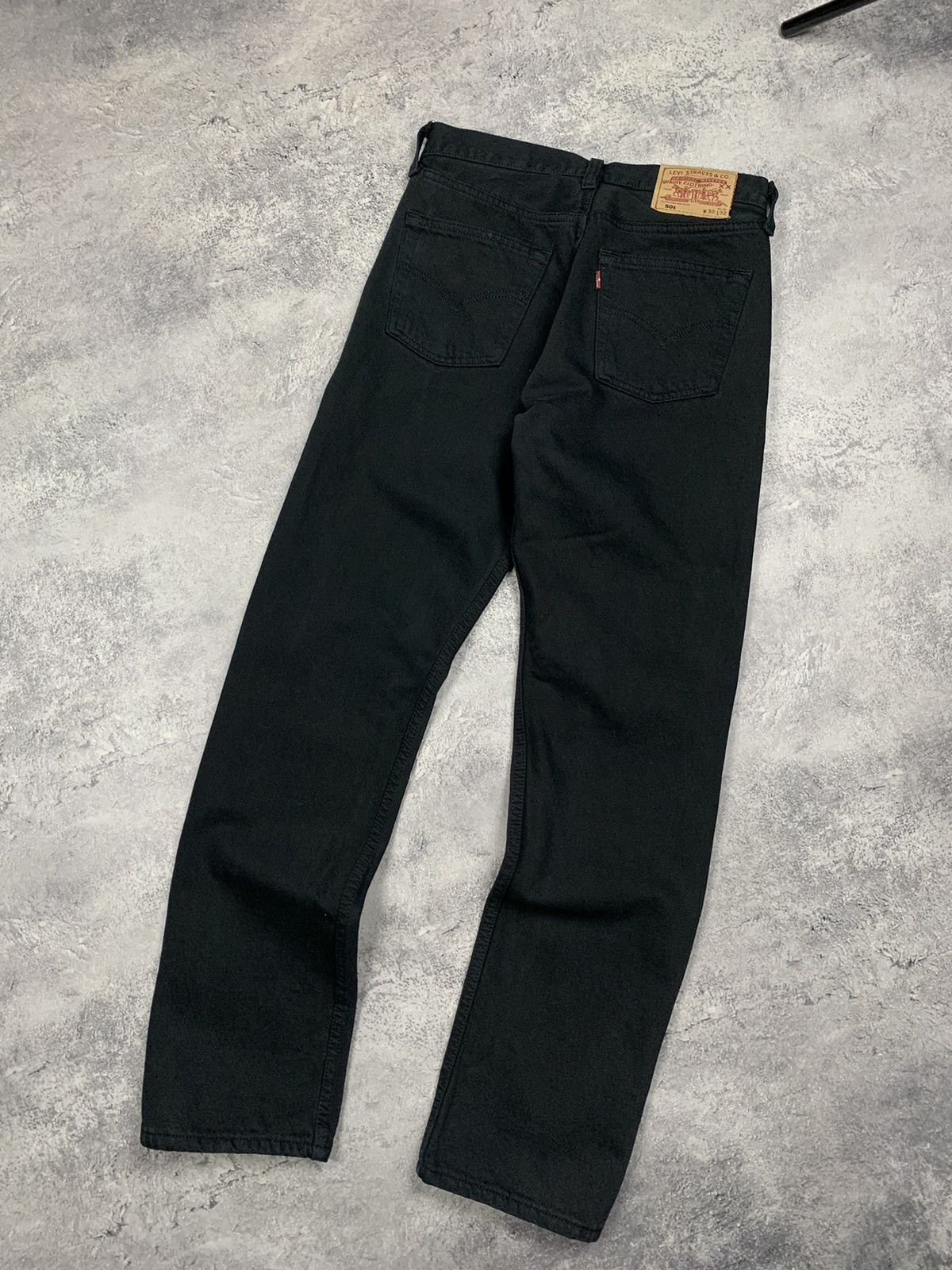 Levi's Men’s Levis Straight Black Jeans Size W30L32 Size US 30 / EU 46 - 1 Thumbnail